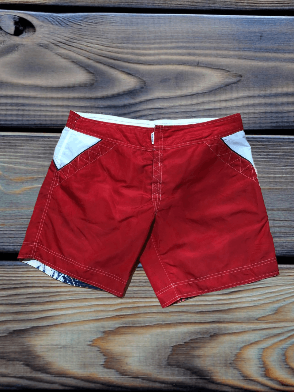 Diesel DIESEL Y2K Vintage Shorts Red Streetwear Size US 36 / EU 52 - 1 Thumbnail