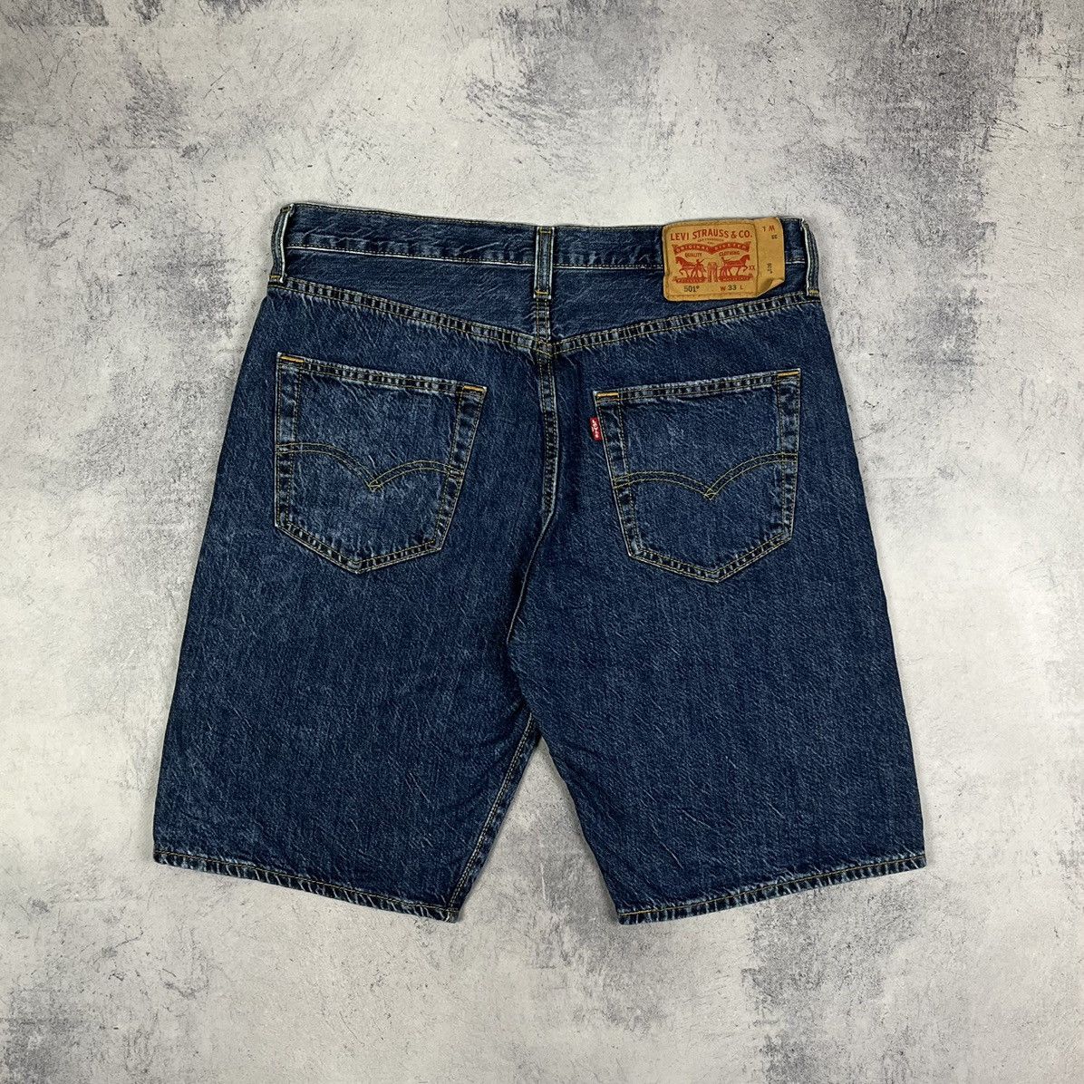 Levi's Vintage Levis 501 denim shorts 90’s Size US 33 - 1 Thumbnail