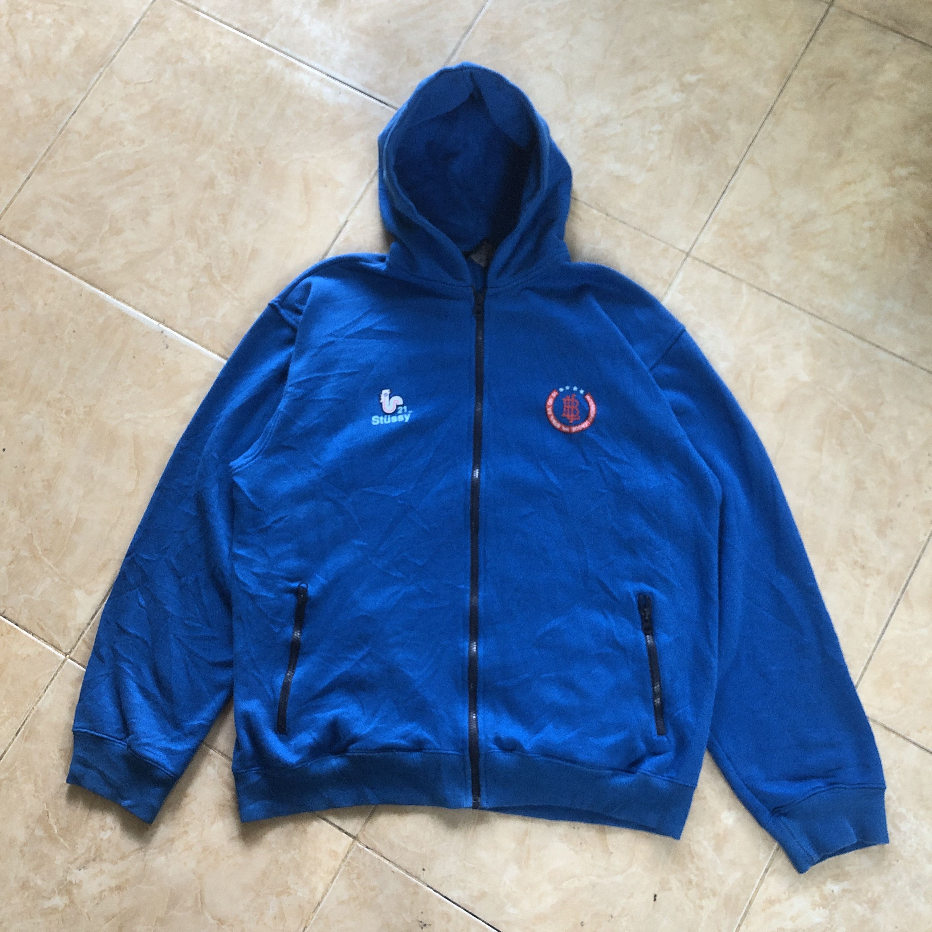 Stussy Ziphoodie stussy vintage Size US L / EU 52-54 / 3 - 1 Thumbnail
