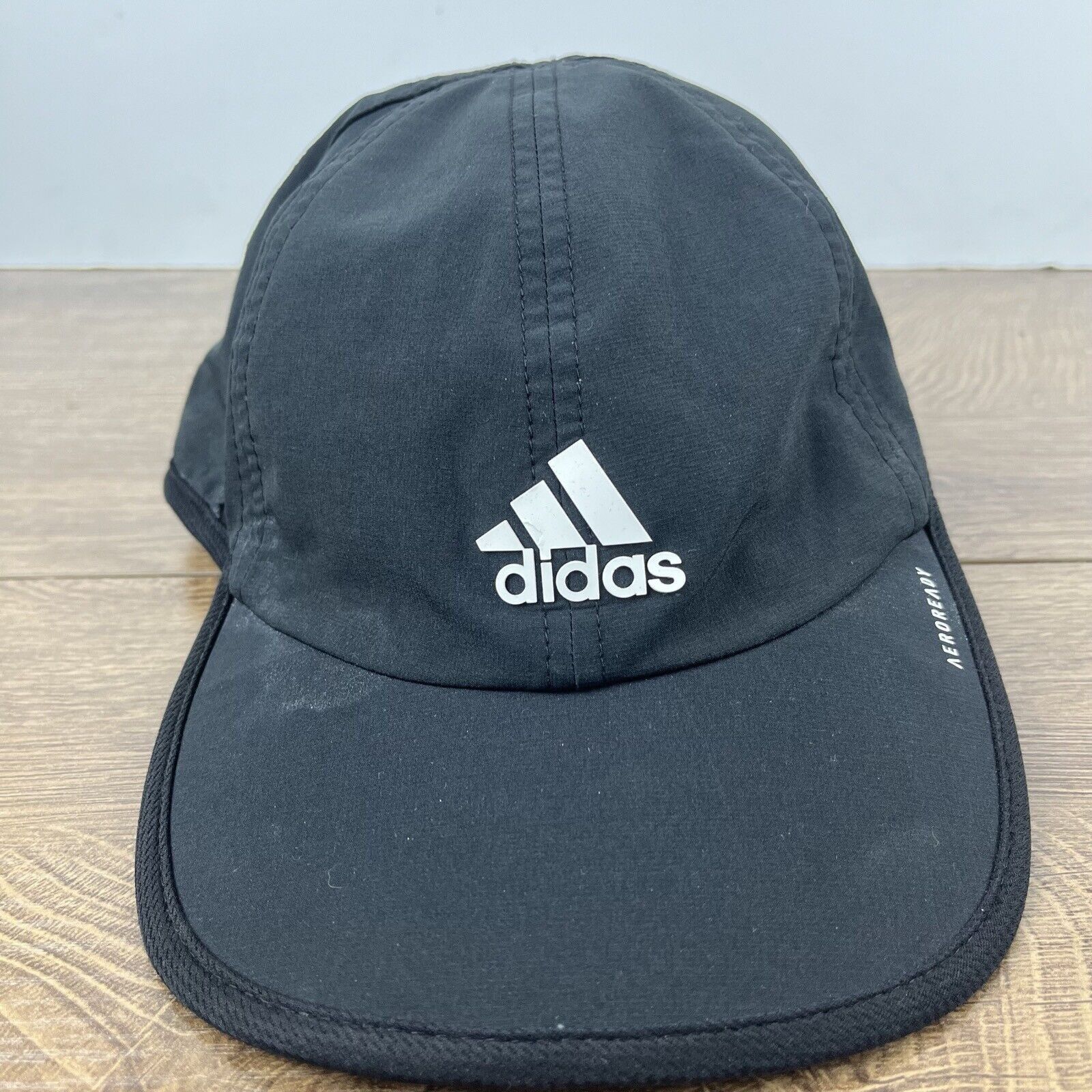 Other Adidas Running Hat Adidas Athletic Black Hat Adjustable Adul Size ONE SIZE - 3 Thumbnail