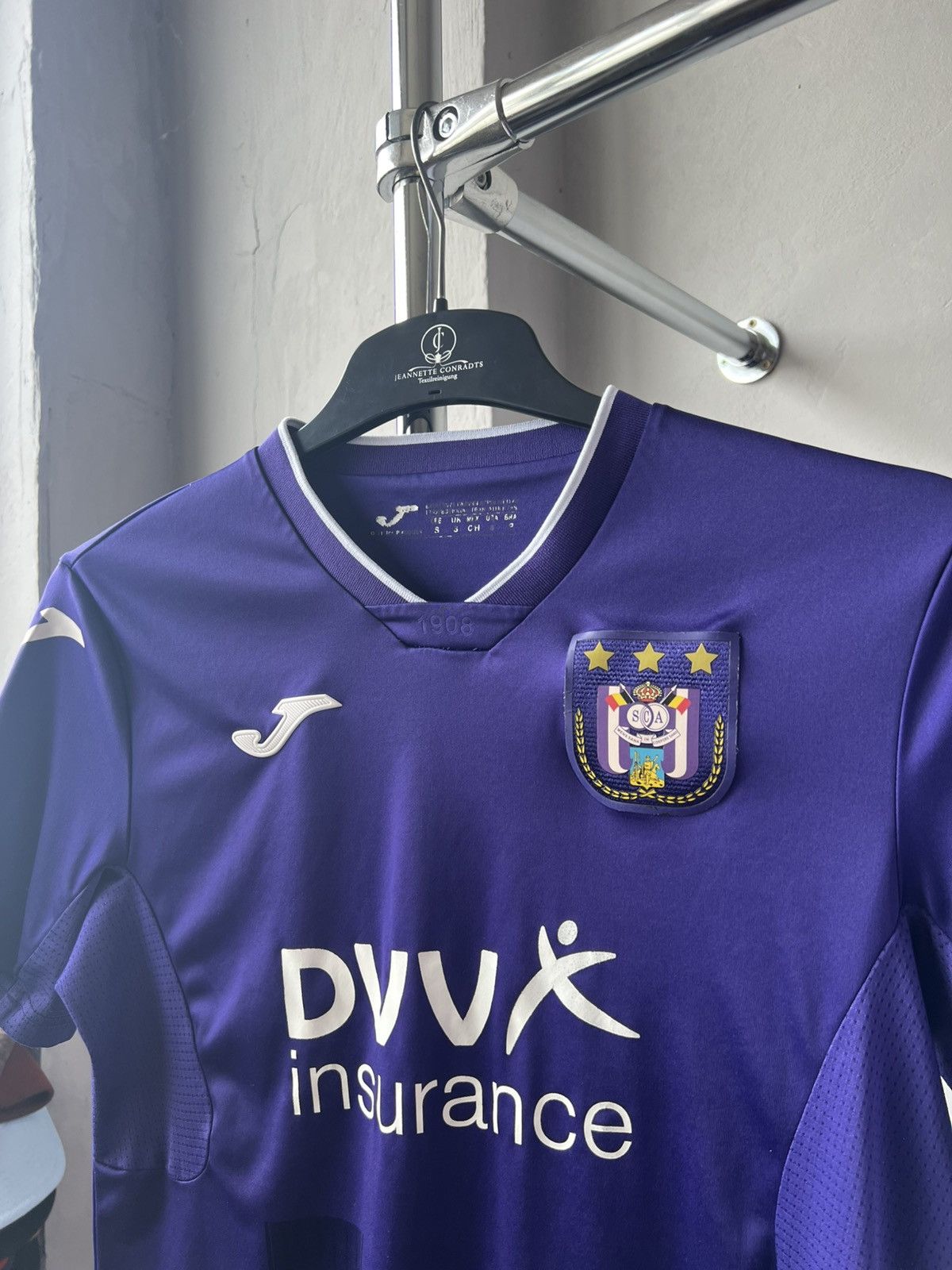 Joma 2020/21 Anderlecht Home soccer football jersey Size US S / EU 44-46 / 1 - 4 Thumbnail
