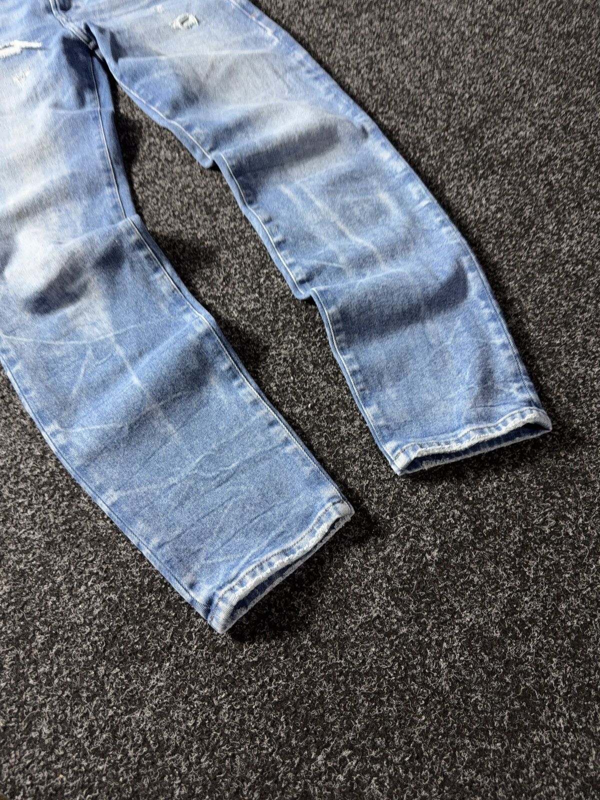 Diesel × If Six Was Nine × Vintage Vintage Diesel Industry Distressed Jeans skinny denim pants Size 28" / US 6 / IT 42 - 4 Thumbnail