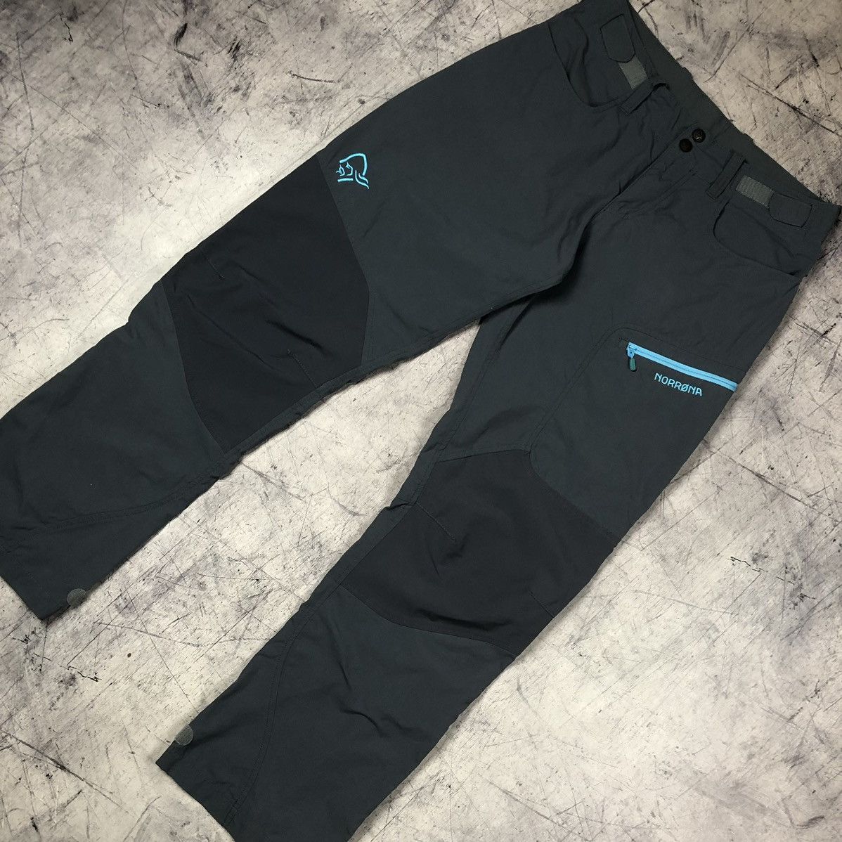 Norrona Vintage Norrona Bitihorn Outdoor Mountain Light Weight Pants Size 30" / US 8 / IT 44 - 3 Thumbnail