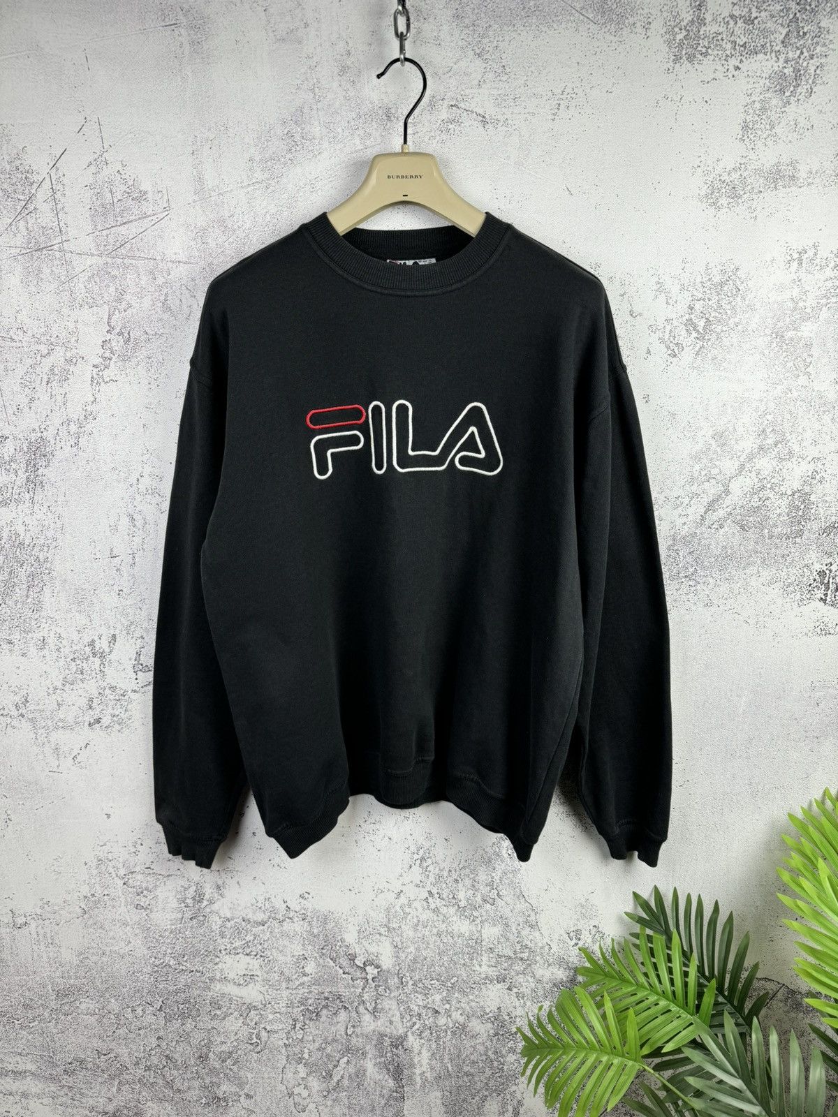 Fila × Vintage FILA SWEATSHIRT BIG LOGO VINTAGE SIZE XL Size US XL / EU 56 / 4 - 1 Thumbnail