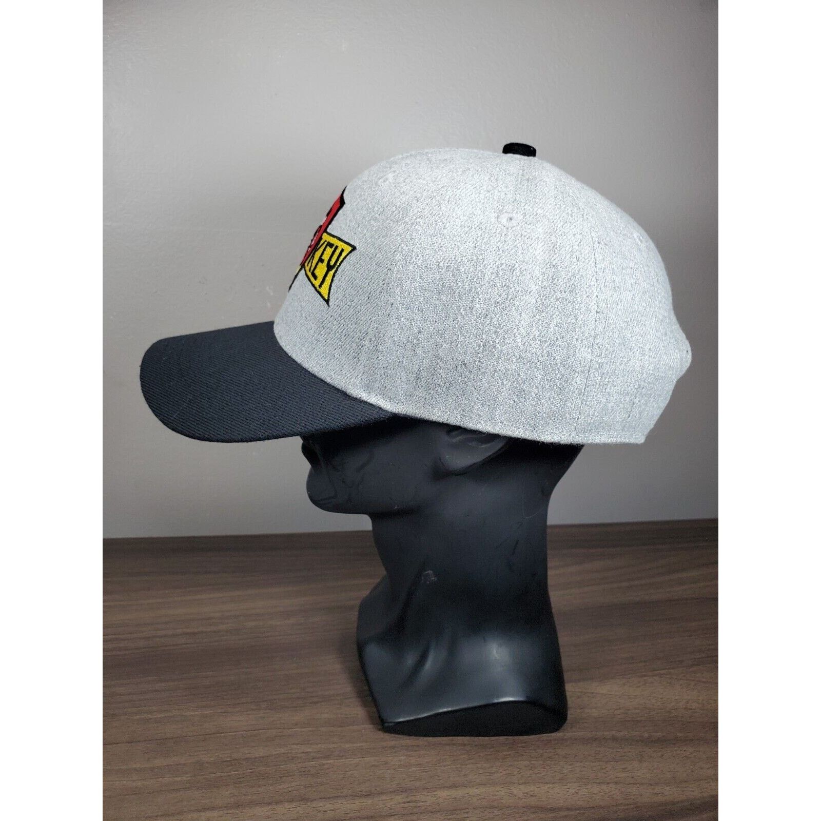 Disney Disney Mickey Mouse Hat 2018 Gray Snapback Cap Adjustable Size ONE SIZE - 4 Thumbnail