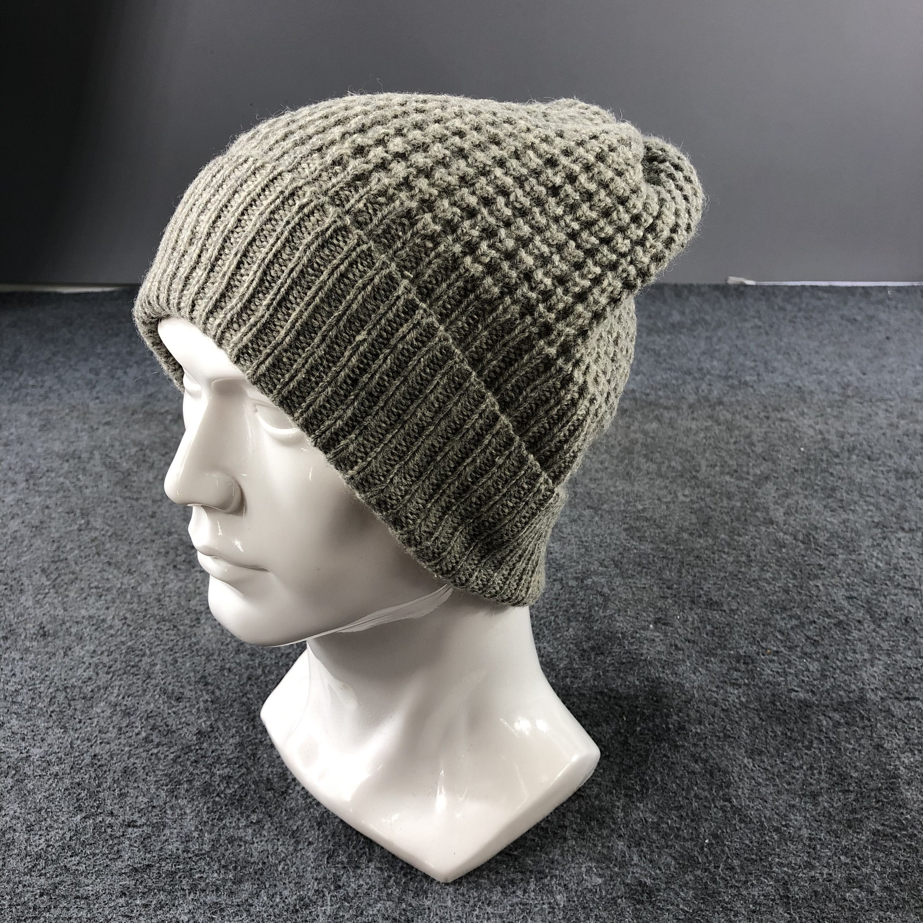 Vintage Ease Wool Popcorn Knit Beanie Snowcap Snow Hat B435 Size ONE SIZE - 2 Thumbnail