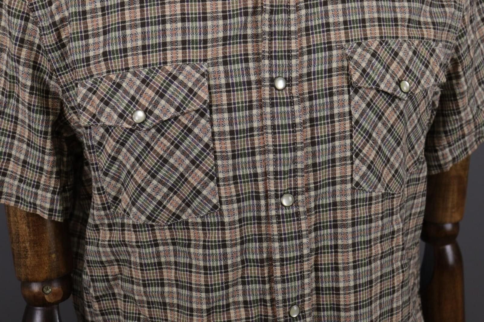 Denim & Supply Ralph Lauren Denim & Supply Ralph Lauren Brown Check Overshirt Shirt Sz L Size US L / EU 52-54 / 3 - 5 Thumbnail