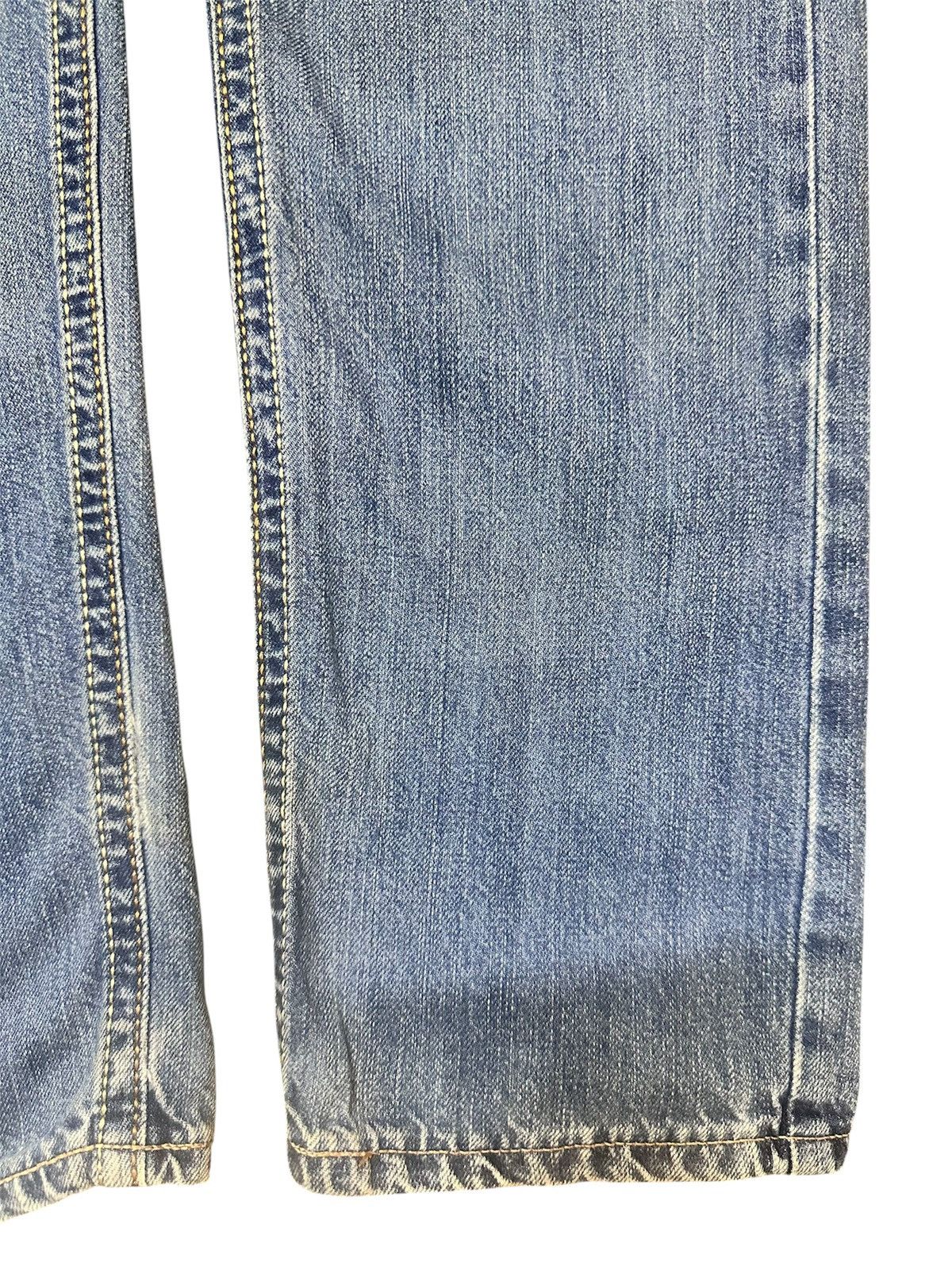 Edwin Edwin XV Leather Trimmed Whiskers Jeans Japan Made Size US 32 / EU 48 - 5 Thumbnail