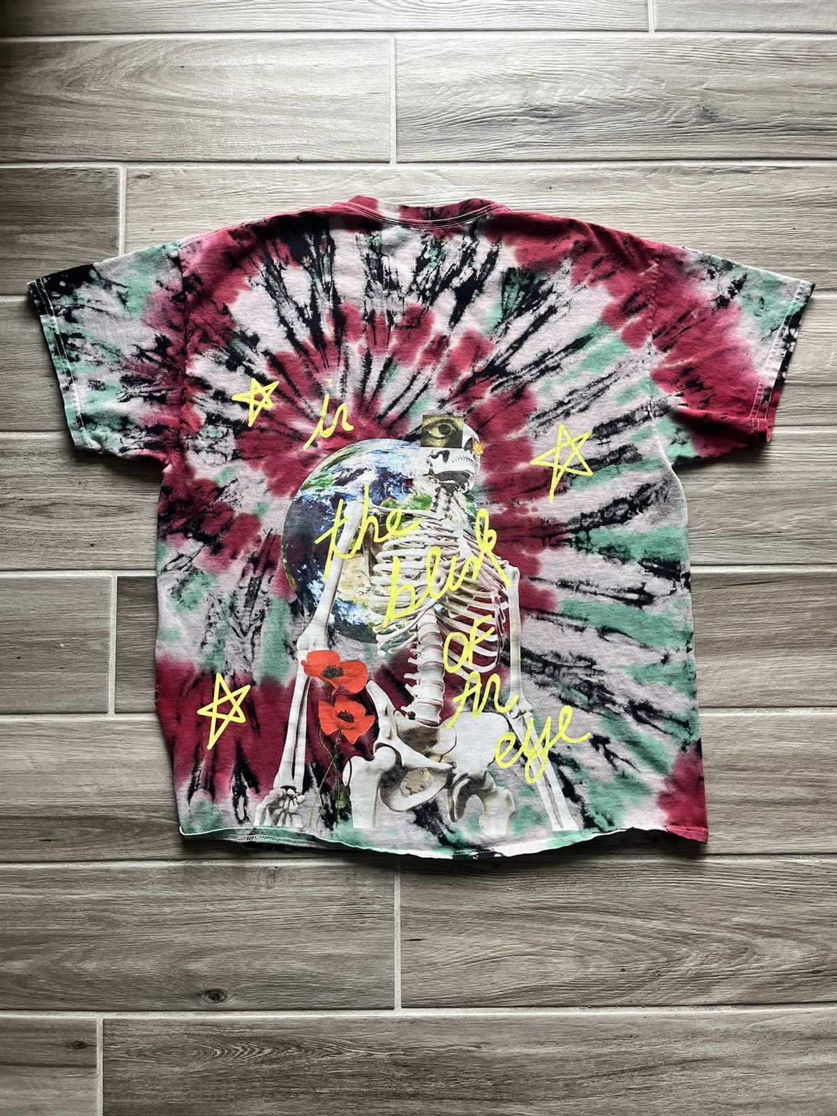 Travis Scott Travis Scott Astroworld 2019 Europe Tour T Shirt Tie Dye SzL Grailed