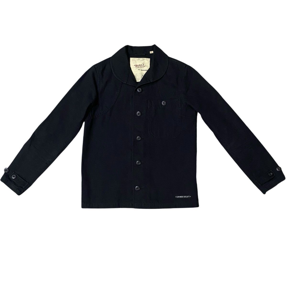 Avirex ‼️LAST DROP‼️Avirex USA Shawl Collar Jacket USN Military Size US S / EU 44-46 / 1 - 2 Thumbnail