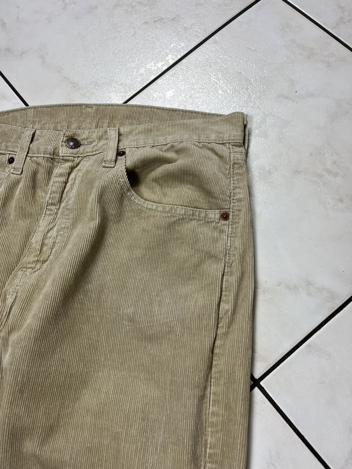 Levi's × Vintage Vintage Levi’s 751 corduroy velvet regular pants trousers Size US 32 / EU 48 - 6 Thumbnail