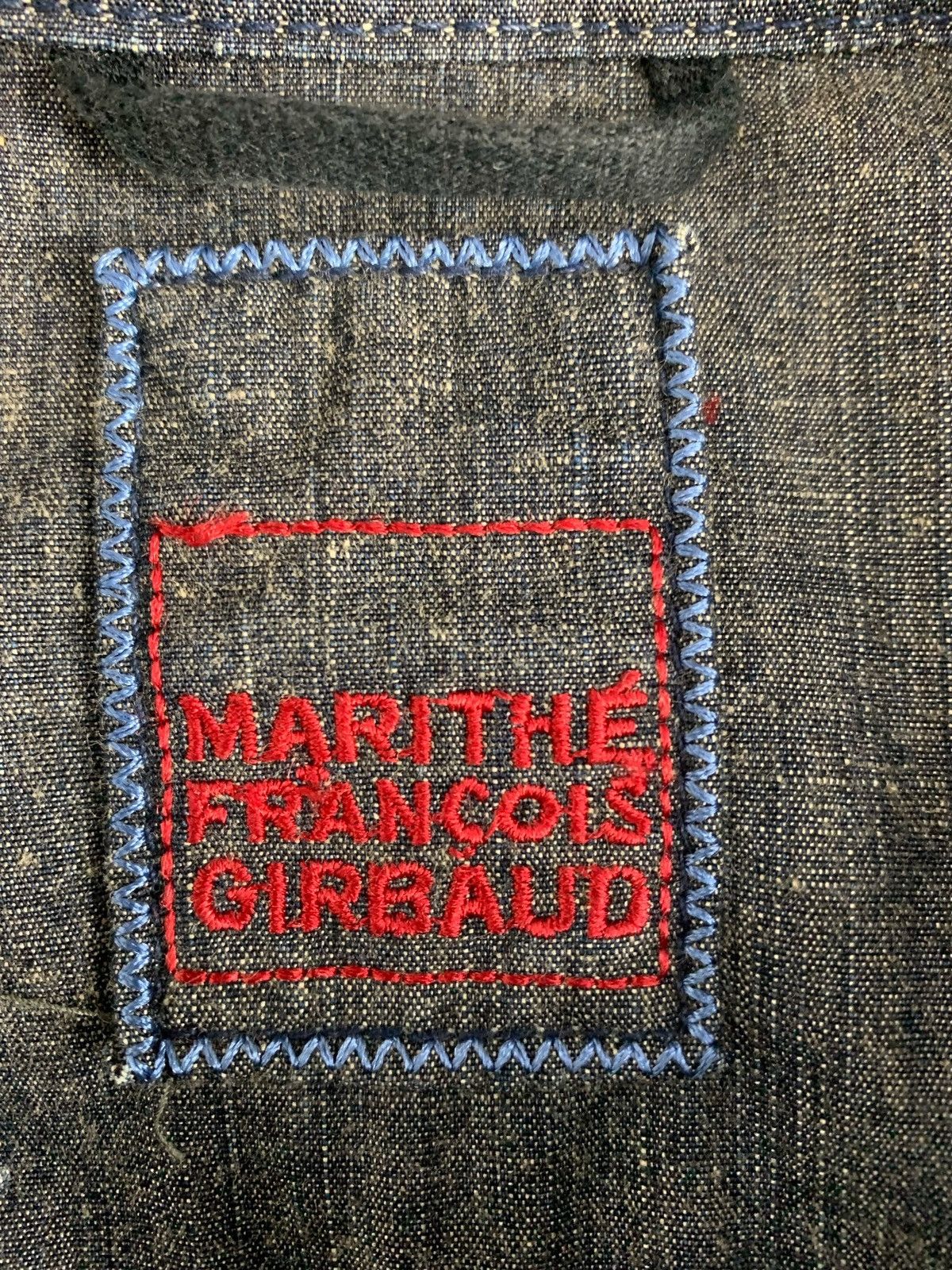 Designer Marithe & Francois Girbaud Designer Luxury Denim Jacket Size XS / US 0-2 / IT 36-38 - 9 Thumbnail