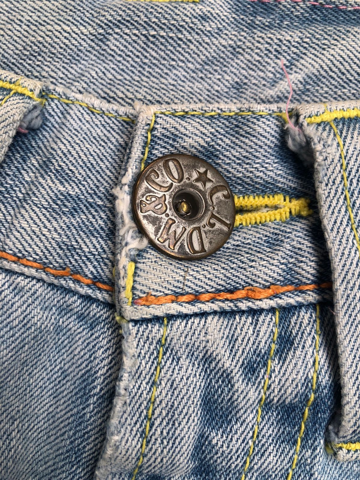 Japanese Brand Vintage cocolulu painted jeans Size US 28 / EU 44 - 5 Thumbnail