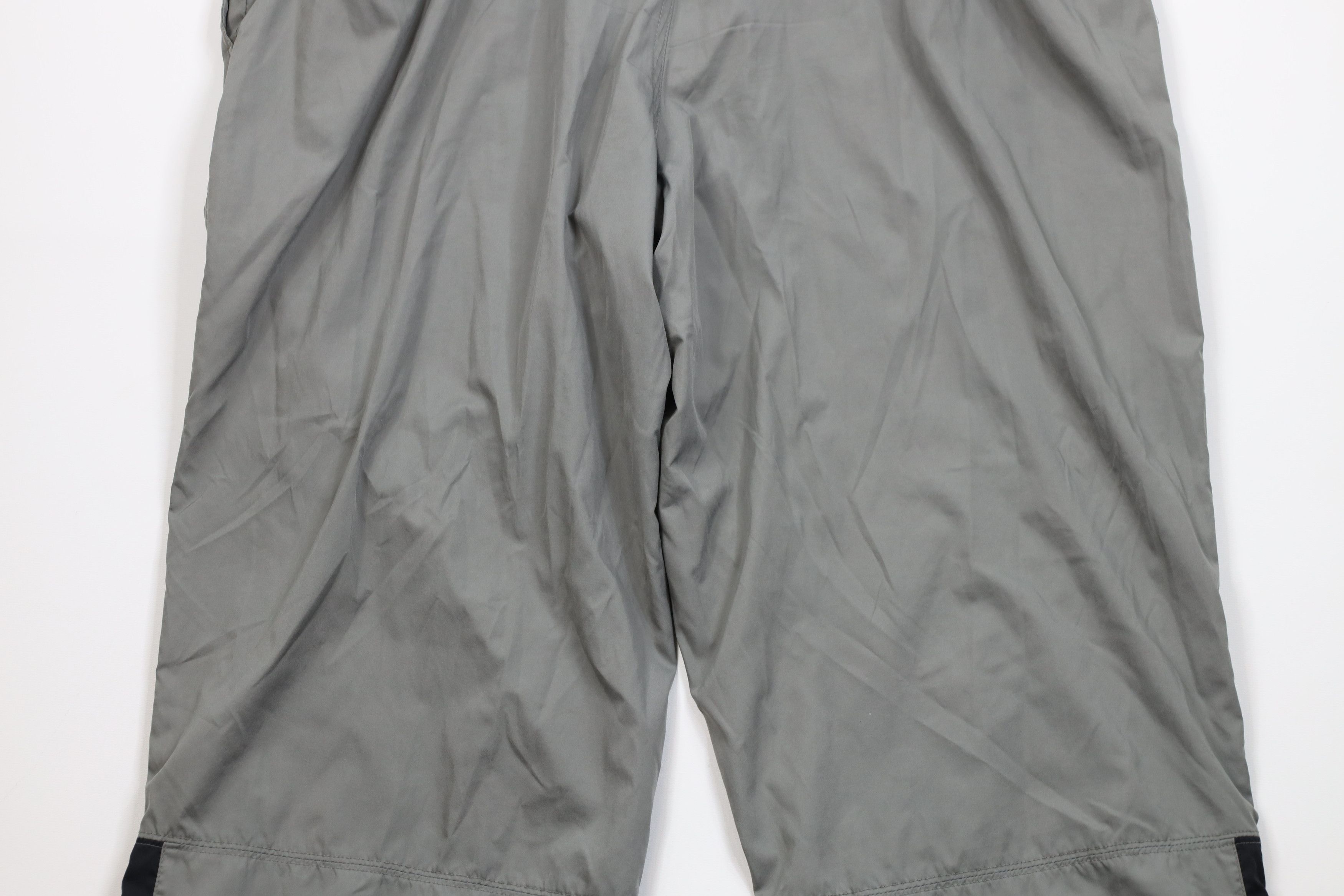 Reebok Vintage 90s Y2K Reebok Lined Wide Leg Windbreaker Pants Gray Size US 36 / EU 52 - 13 Thumbnail