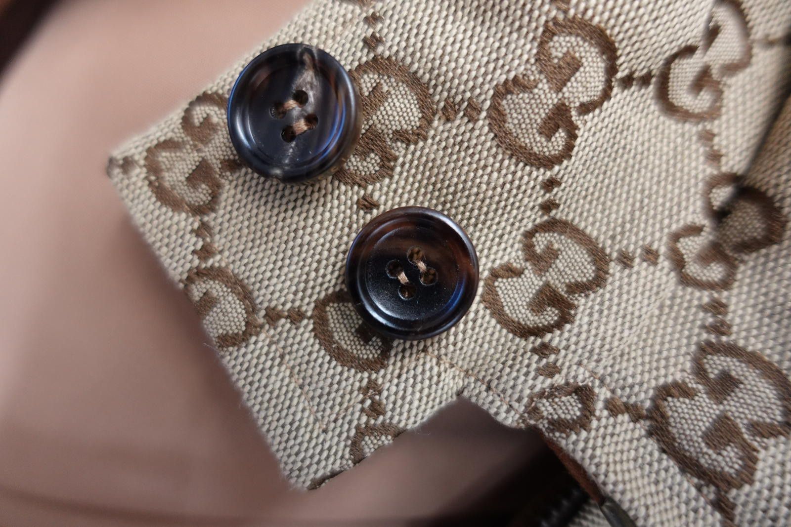 Gucci Gucci GG Supreme Canvas Reversible Jacket in Brown Size US XL / EU 56 / 4 - 5 Thumbnail