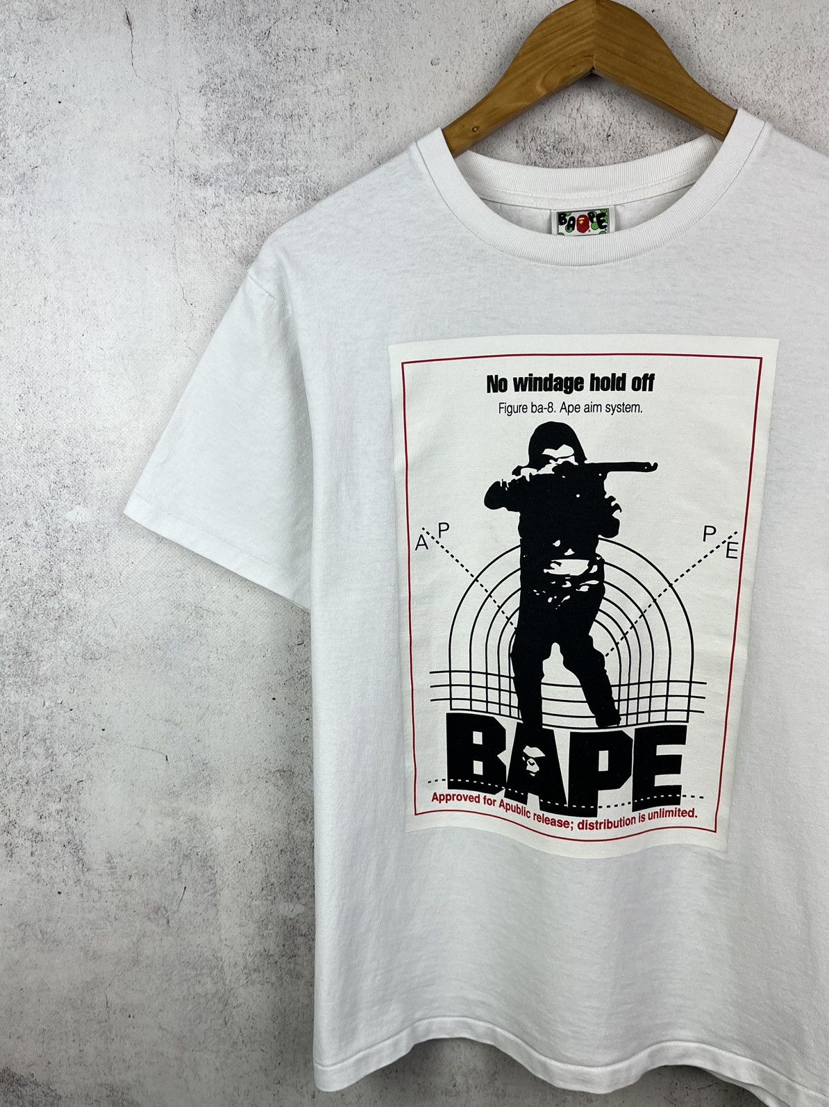 Bape A Bathing Ape Bape Hunting Aim T-Shirt Rare Retro Hype Y2K Size US M / EU 48-50 / 2 - 2 Thumbnail