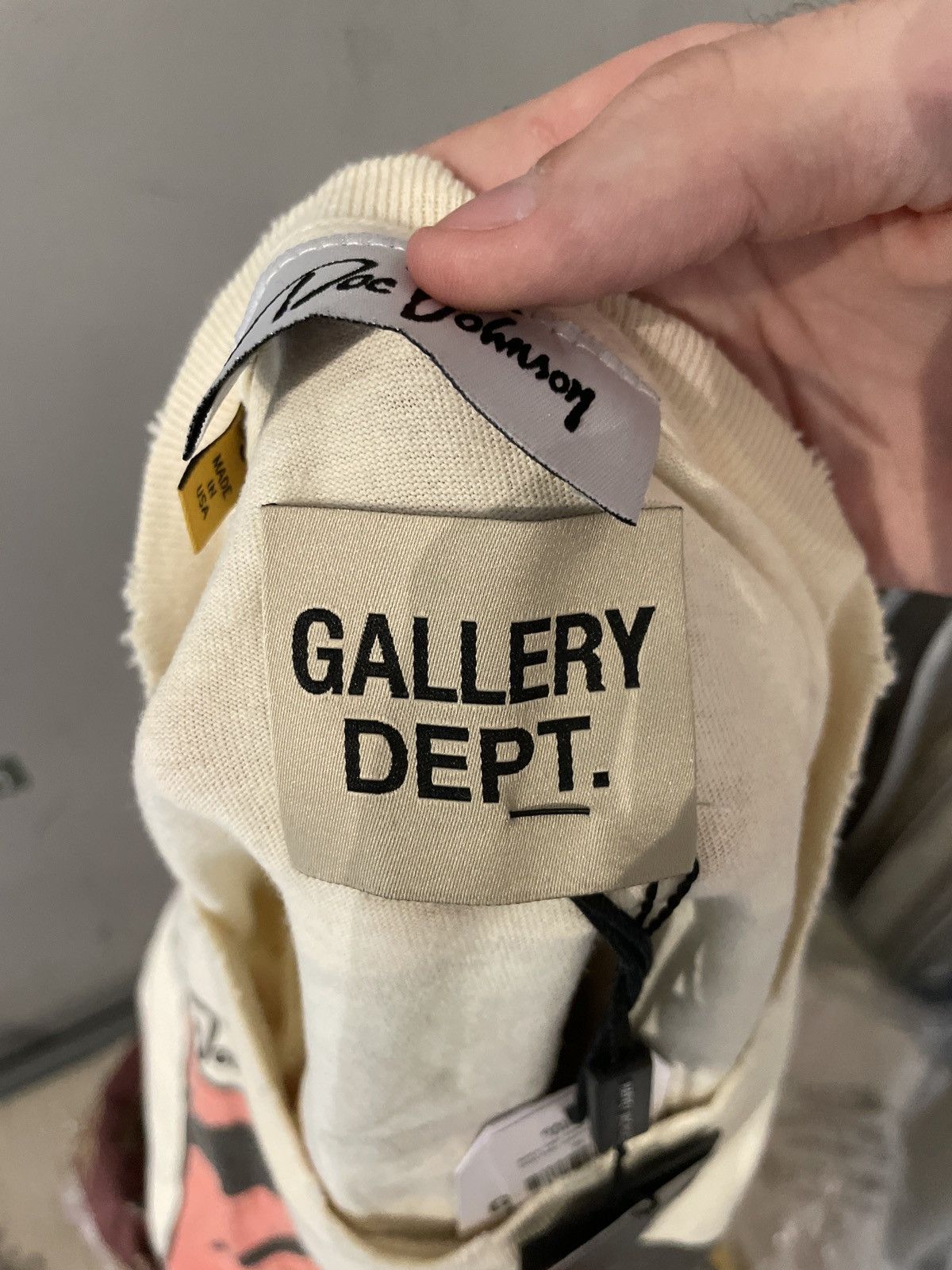 Gallery Dept. Gallery Dept. Dead Batteries T-Shirt Cream S Size US S / EU 44-46 / 1 - 4 Thumbnail