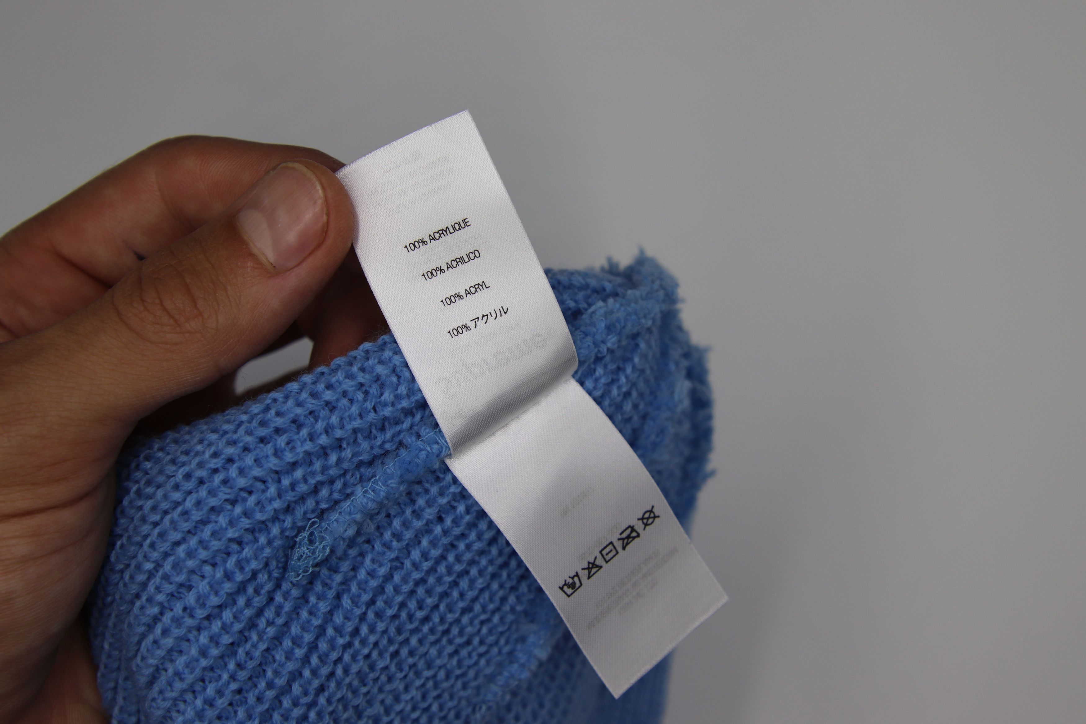 Supreme Supreme Loose Gauge Beanie Light Blue (FW21) Size ONE SIZE - 4 Thumbnail