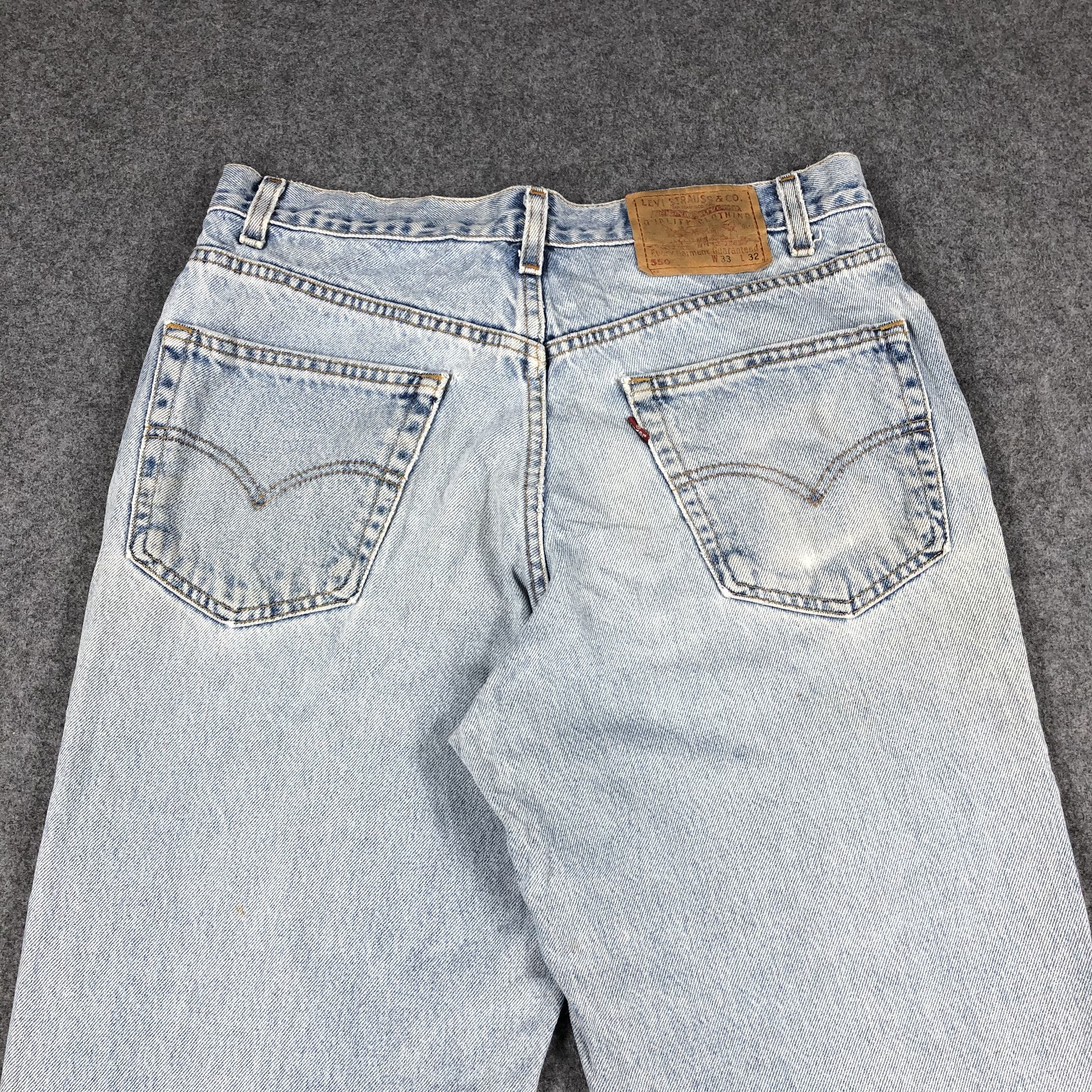 Levi's × Vintage Vintage Levis Jeans Lot 550 -JM690 Size US 32 / EU 48 - 8 Thumbnail