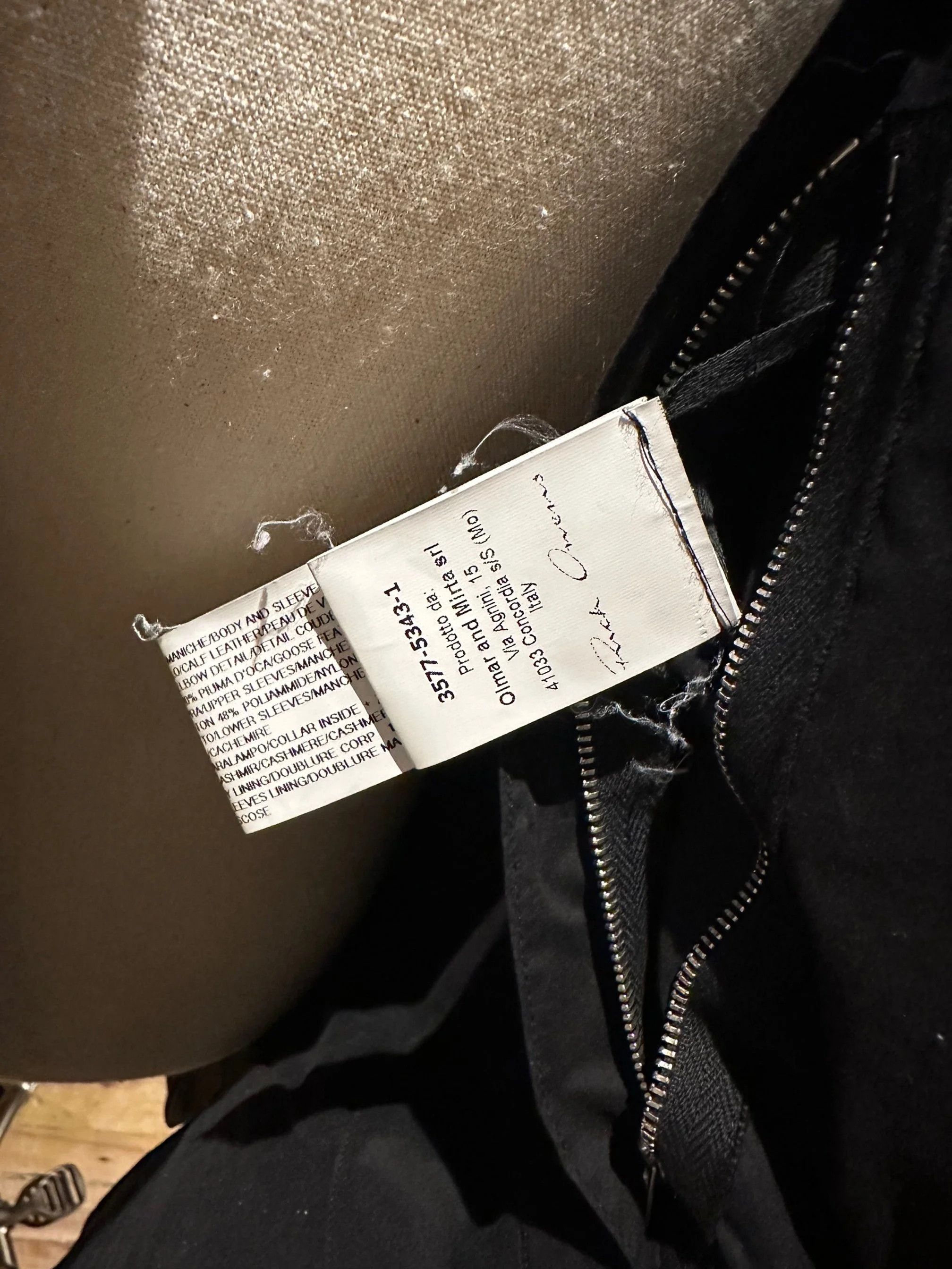 Rick Owens Rick Owens Shearling-Lined Coat - Black Fur Neck Size US M / EU 48-50 / 2 - 9 Thumbnail