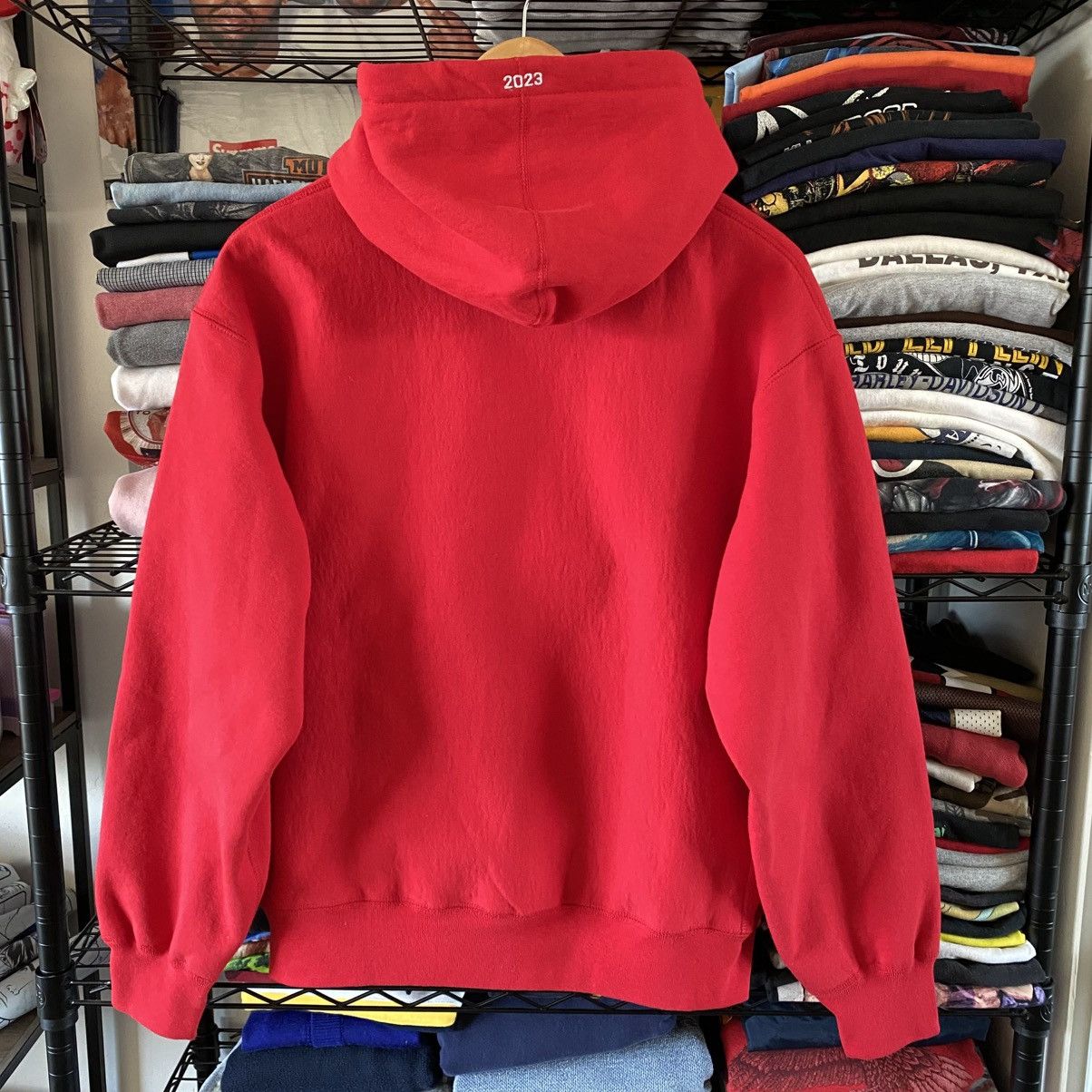 Supreme Supreme Box Logo Hooded Sweatshirt Red Tonal Hoodie 2023 Size US S / EU 44-46 / 1 - 6 Thumbnail