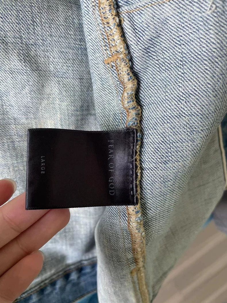 Fear of God Fear of God Season 4 romper denim jacket Size US L / EU 52-54 / 3 - 4 Thumbnail