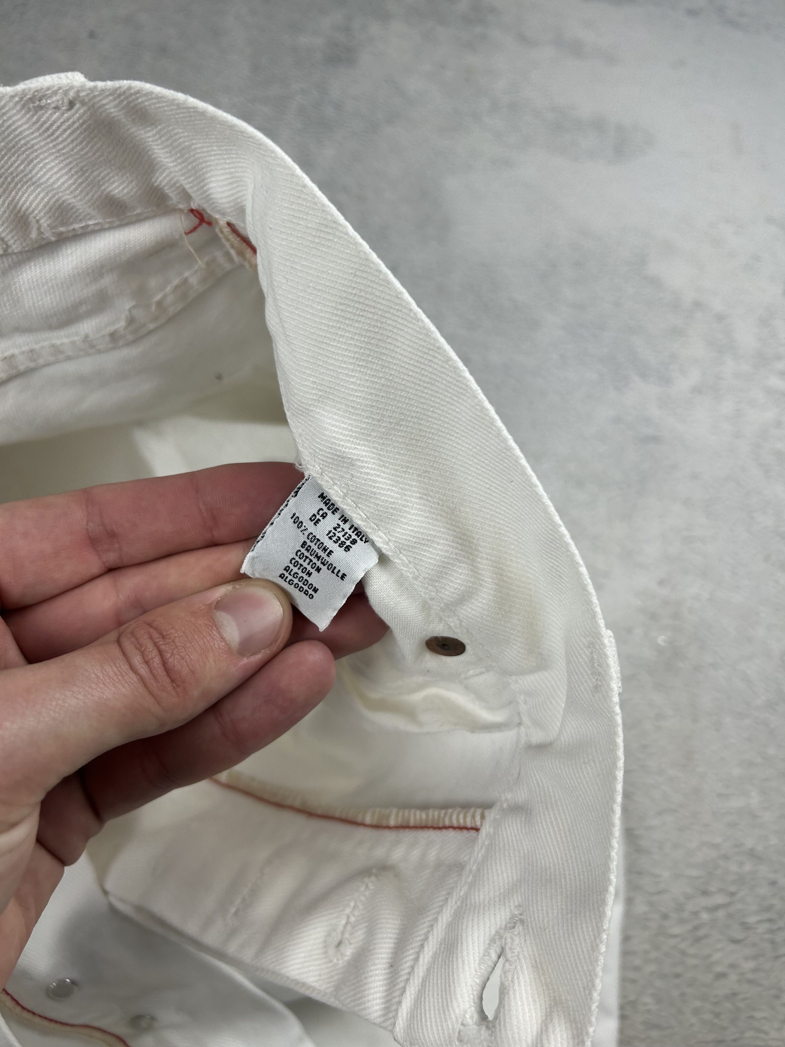 Chevignon × Vintage Chevignon vintage jeans White Straight Oldmoney Style Size US 36 / EU 52 - 10 Thumbnail