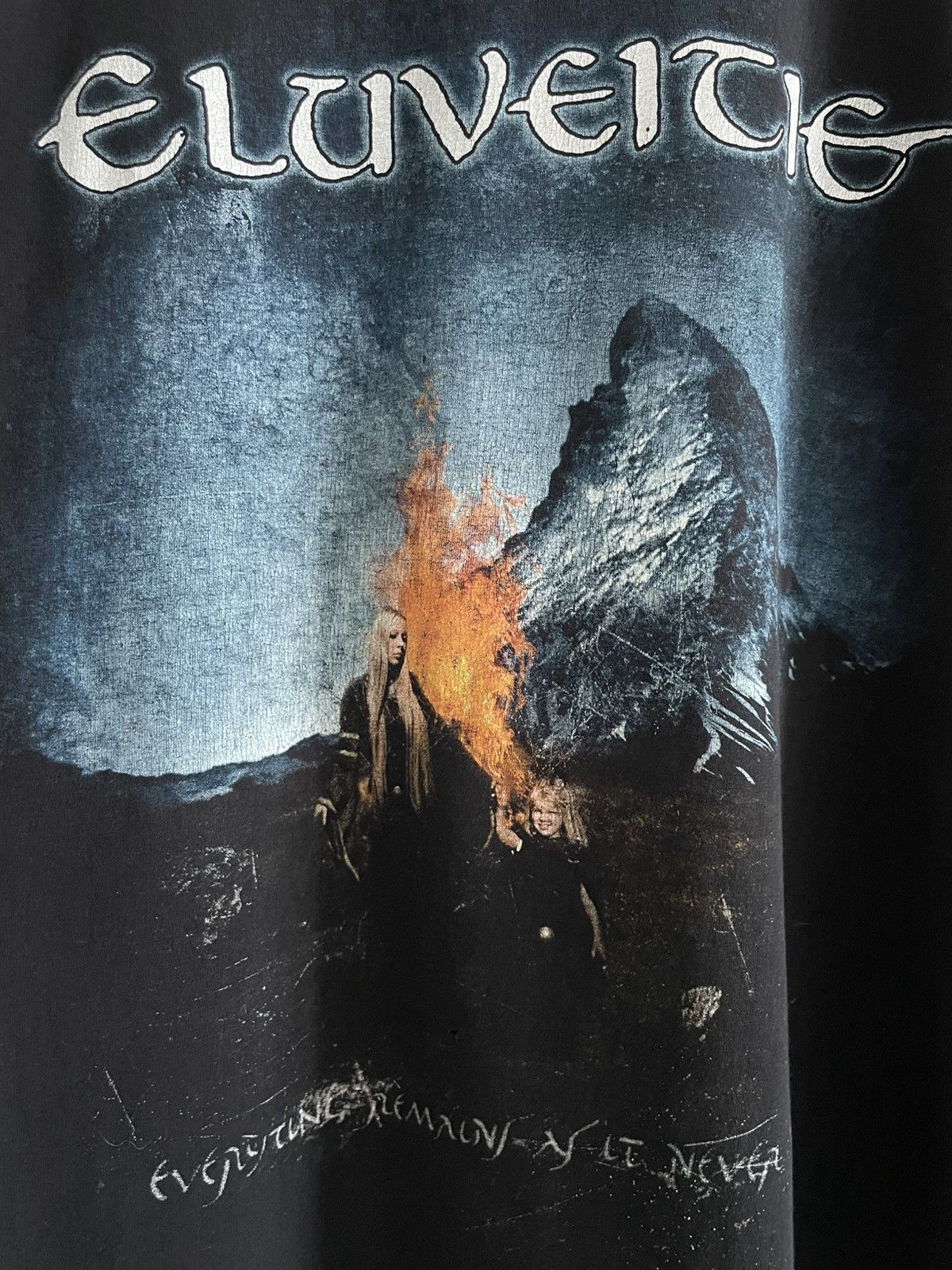 Band Tees Vintage Eluveitie 2010 "Everything Remains As It Never Was" Size US M / EU 48-50 / 2 - 5 Thumbnail