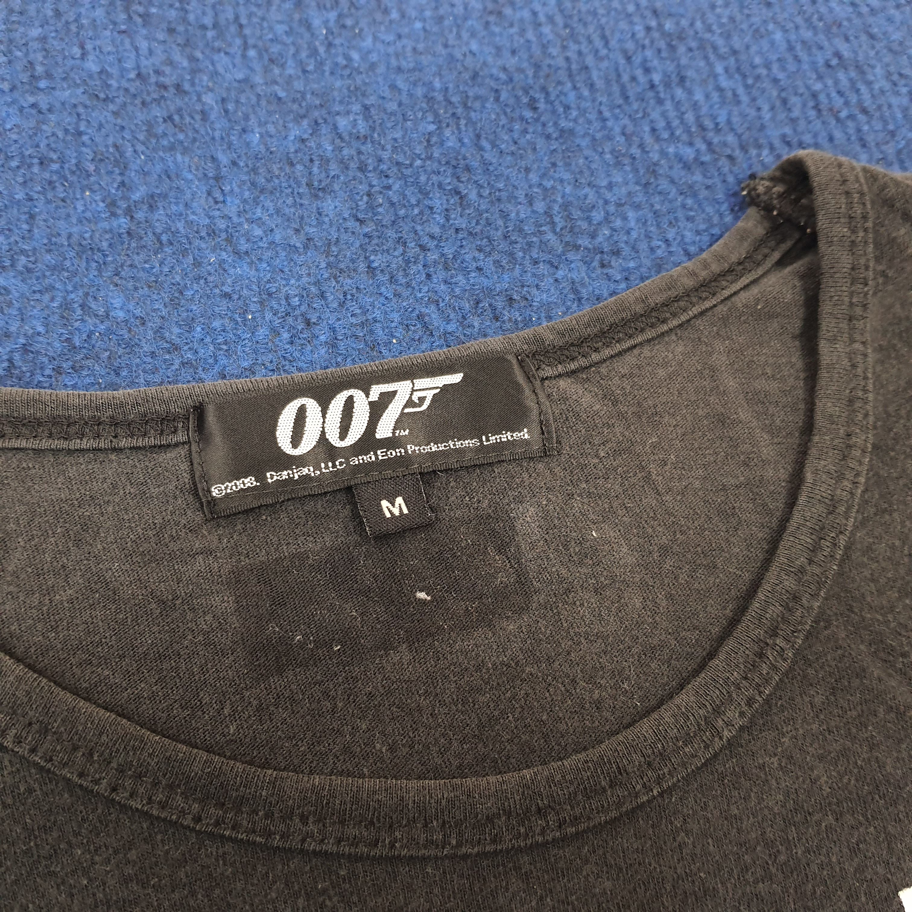 Vintage Vintage 007 James Bond Movie Tshirt Size US S / EU 44-46 / 1 - 3 Thumbnail