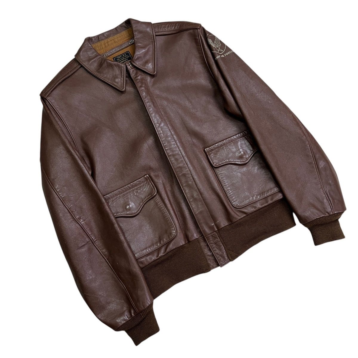 Buzz Rickson's Buzz Rickson Mfg Type A-2 Us Air Force Leather Jacket Size US M / EU 48-50 / 2 - 4 Thumbnail