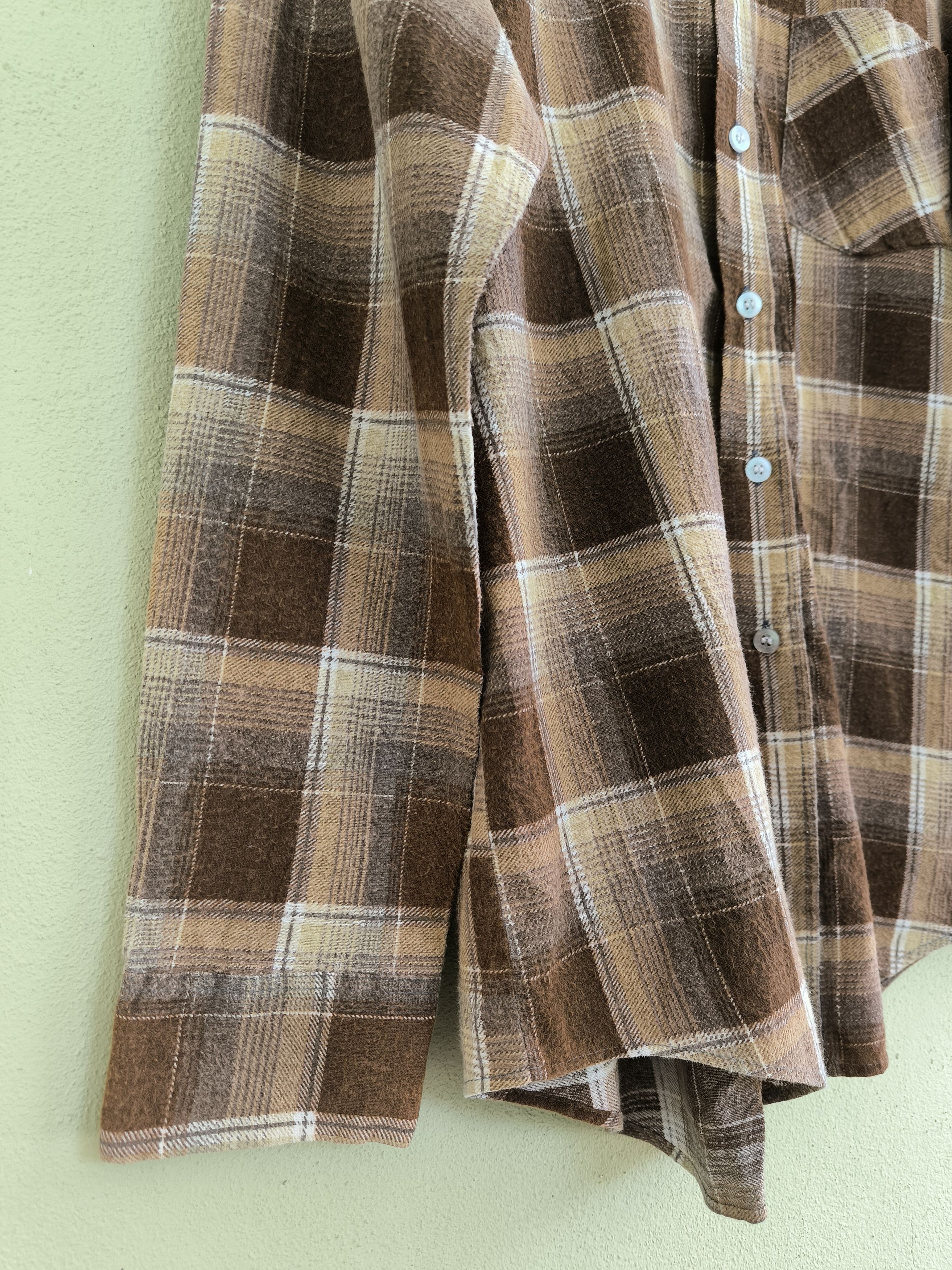 Flannel × Sears × Vintage Vtg SEARS flannel shirt Size US M / EU 48-50 / 2 - 5 Thumbnail