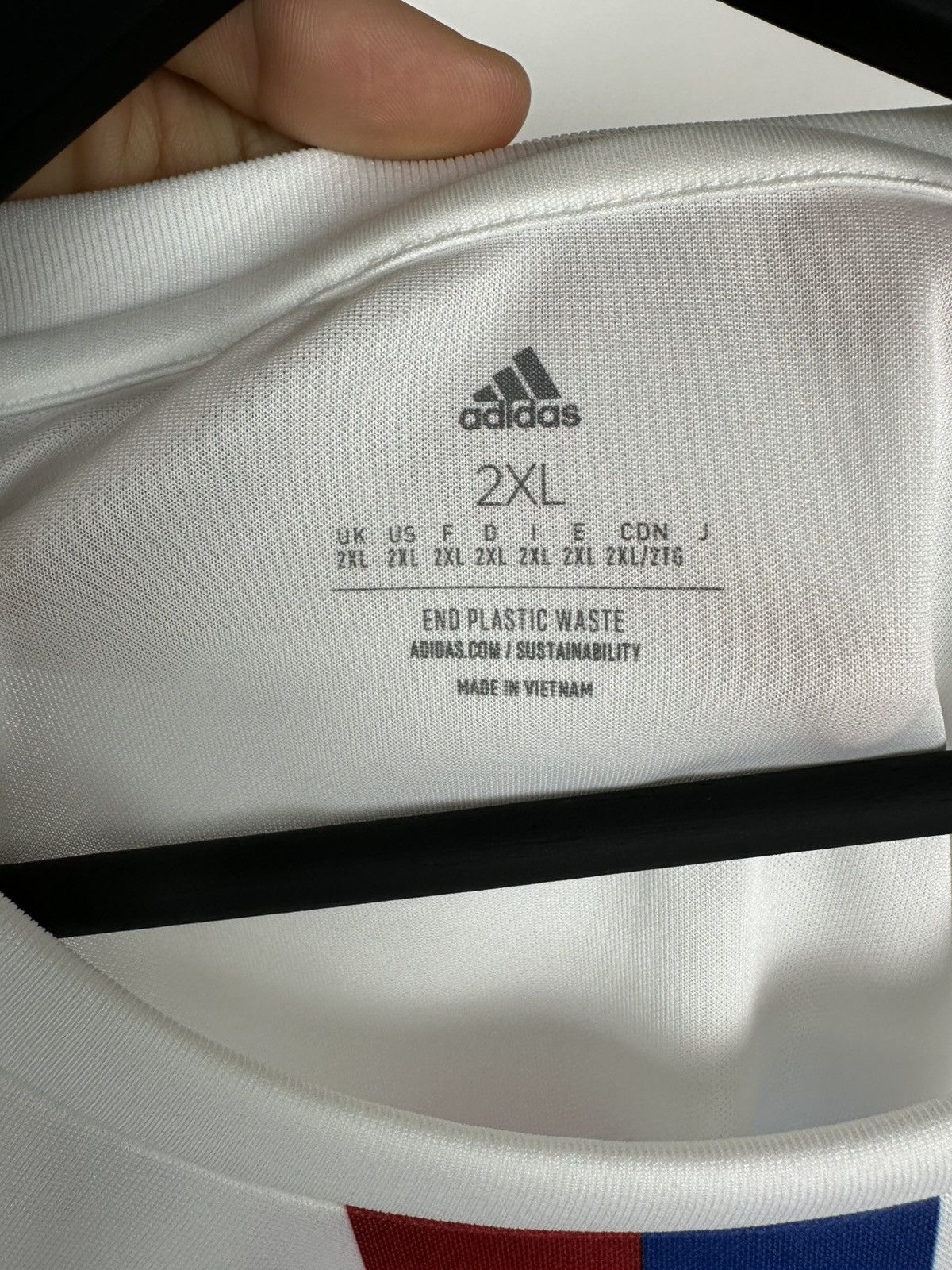 Adidas Adidas Olympique Lyon 2022-2023 Football Soccer Jersey Men’s Size US XXL / EU 58 / 5 - 9 Thumbnail
