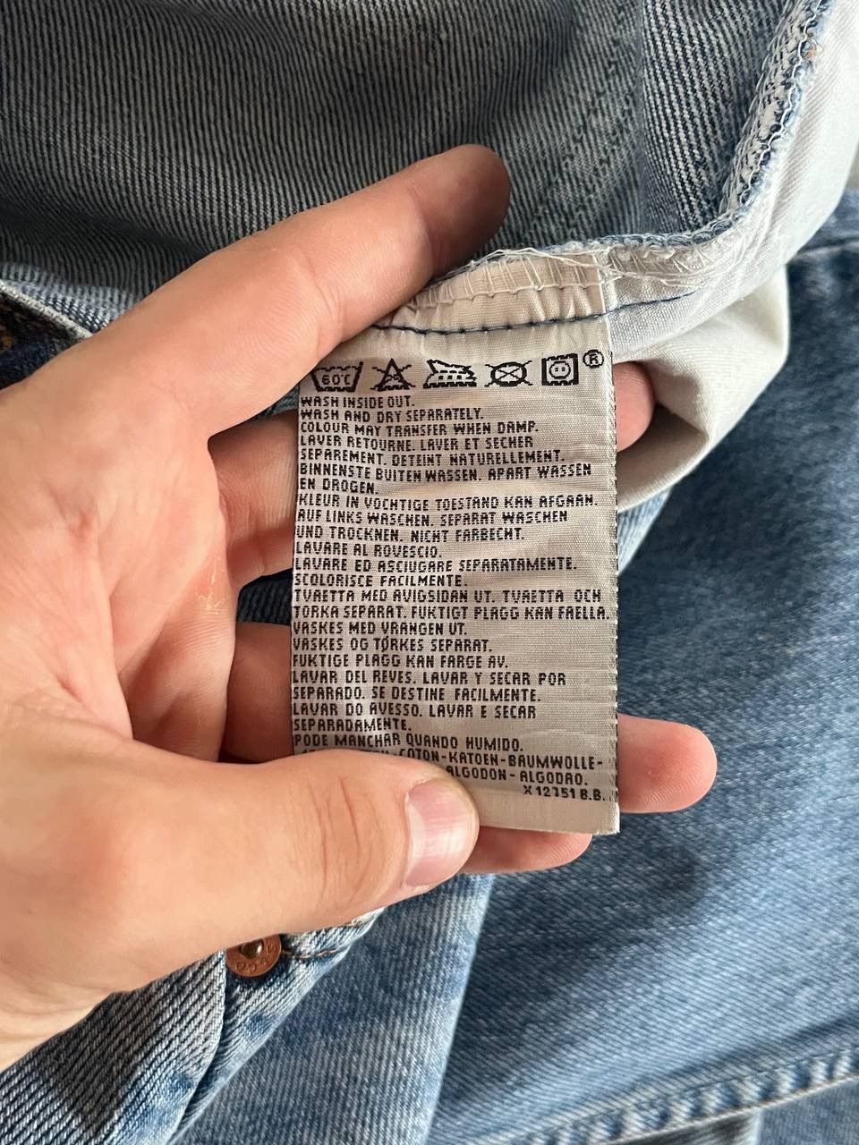 Levi's Vintage Clothing Levis Vintage Destroyed Blue Jeans Size US 32 / EU 48 - 9 Thumbnail