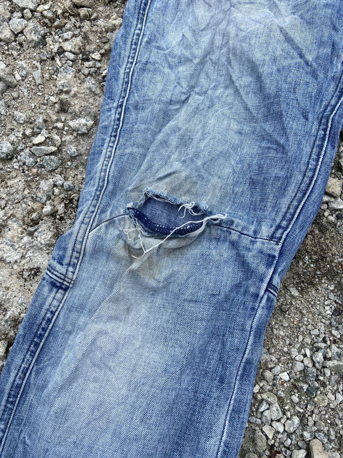 G-Star × Vintage Vintage Distress G Star Raw Denim Size US 35 - 4 Thumbnail