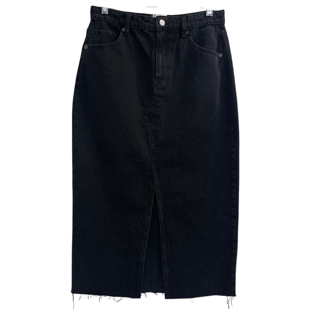 Industrie NWT Industry Republic Clothing Black Denim Skirt Womens Sz 6 Size 28" / US 6 / IT 42 - 1 Thumbnail