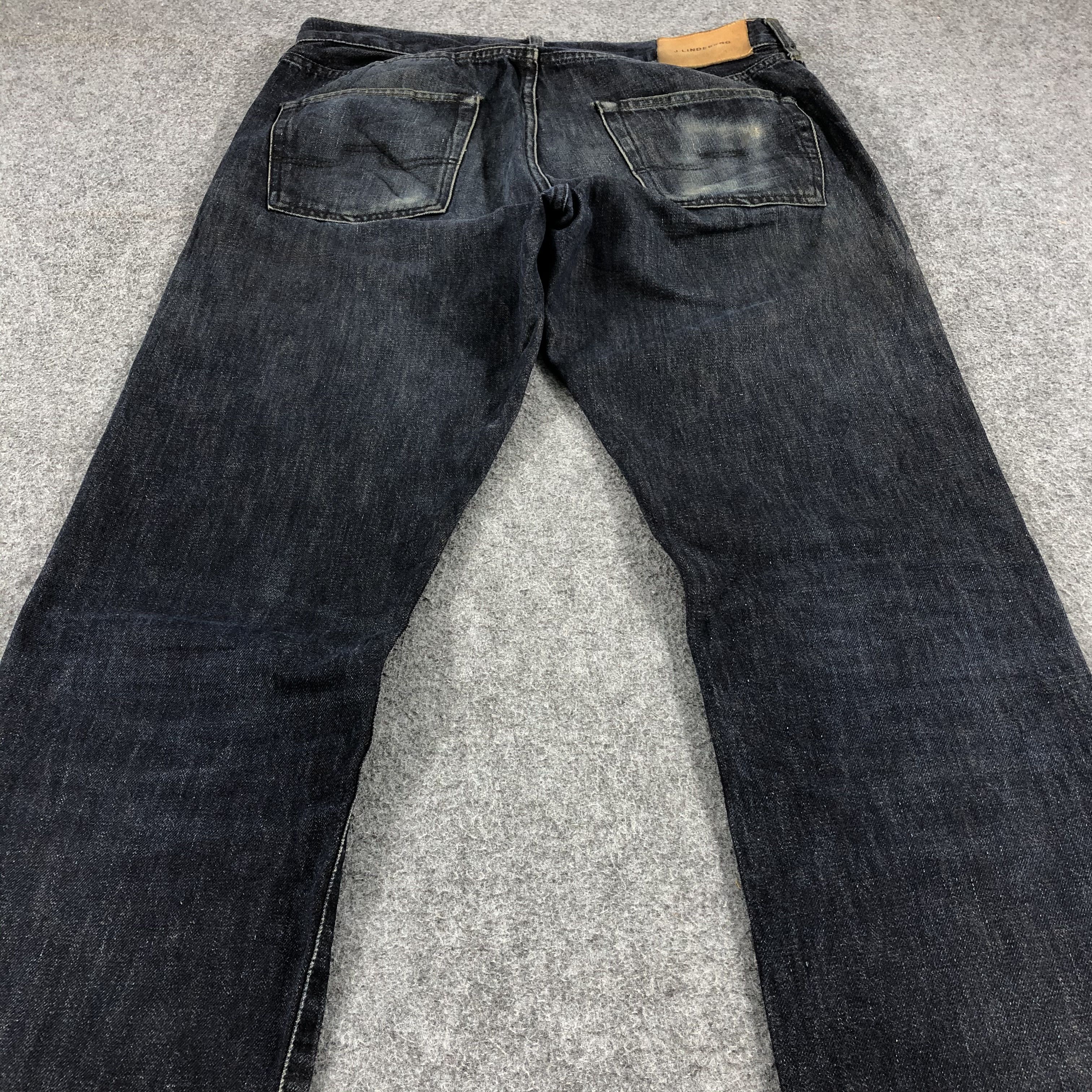 J.Lindeberg Faded Vintage J.Lindeberg Jeans Dark Wash Denim-J1007 Size US 33 - 4 Thumbnail