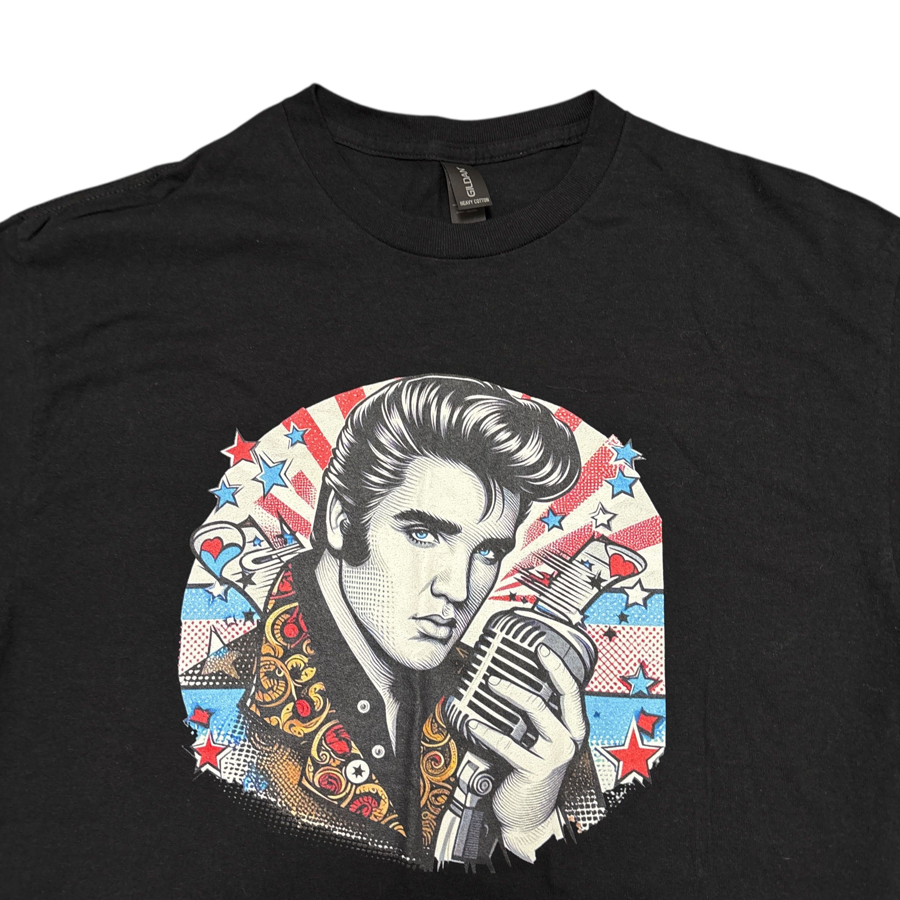 Band Tees Elvis Presley Shirt Tour Concert Rock N Roll Band Tee Size US L / EU 52-54 / 3 - 3 Thumbnail