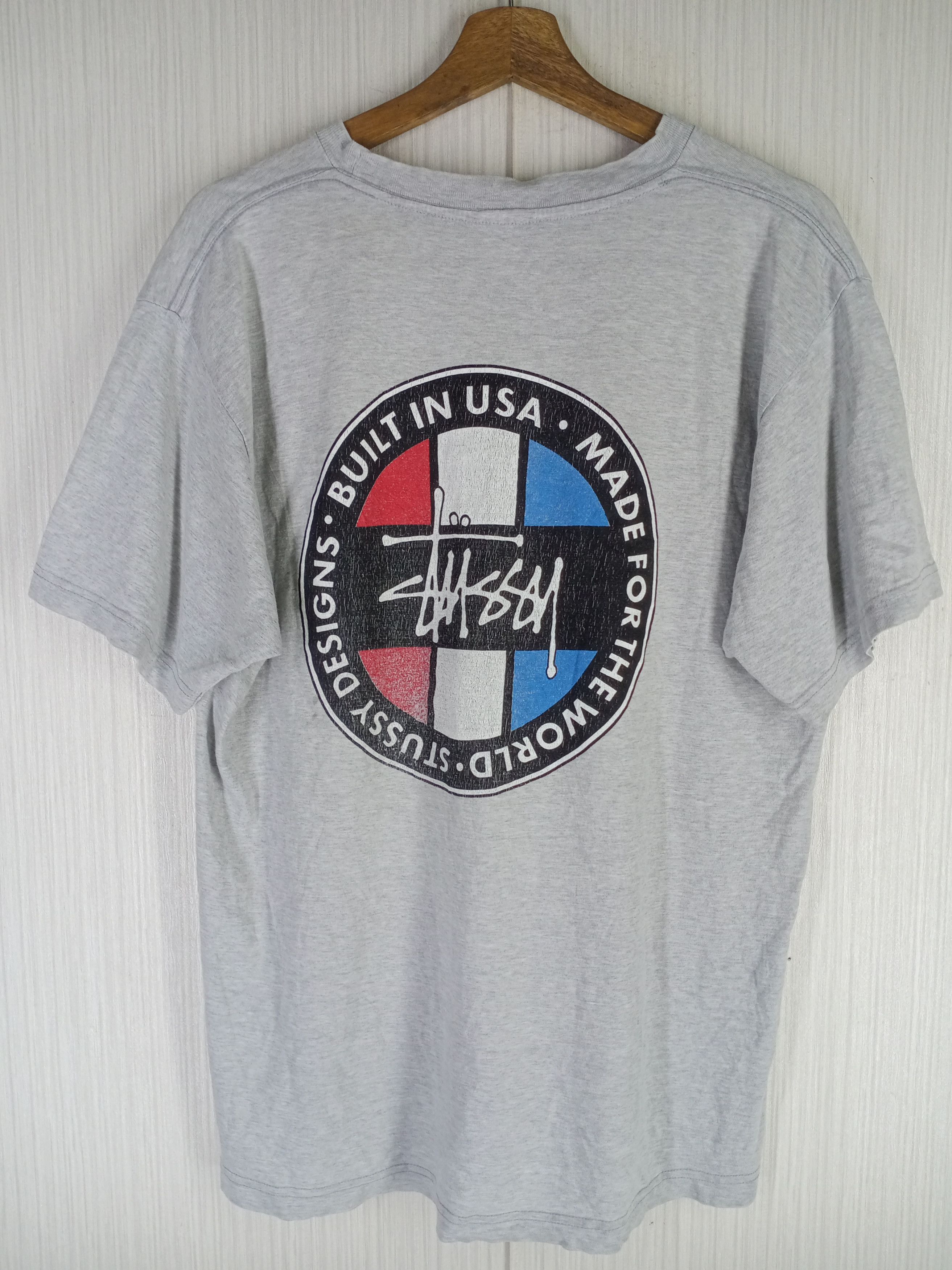 Made In Usa × Stussy × Vintage 90s Vintage STUSSY Long Sleeve T