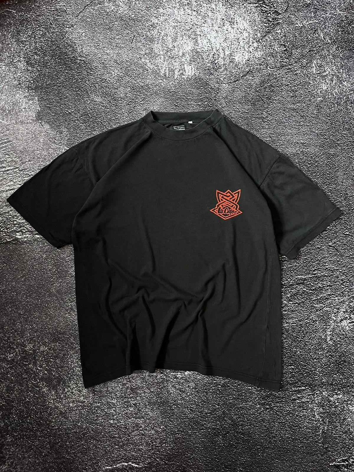 Lee 80s Lee Evntribe Sun Washed Big Logo Tee Single Stitch Size US S / EU 44-46 / 1 - 2 Thumbnail