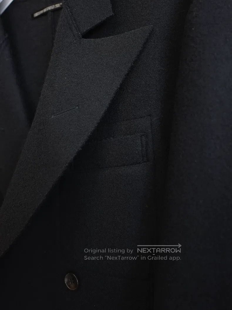 Yohji Yamamoto Yohji Yamamoto Double Breasted Woolen Blazer Size US S / EU 44-46 / 1 - 5 Thumbnail