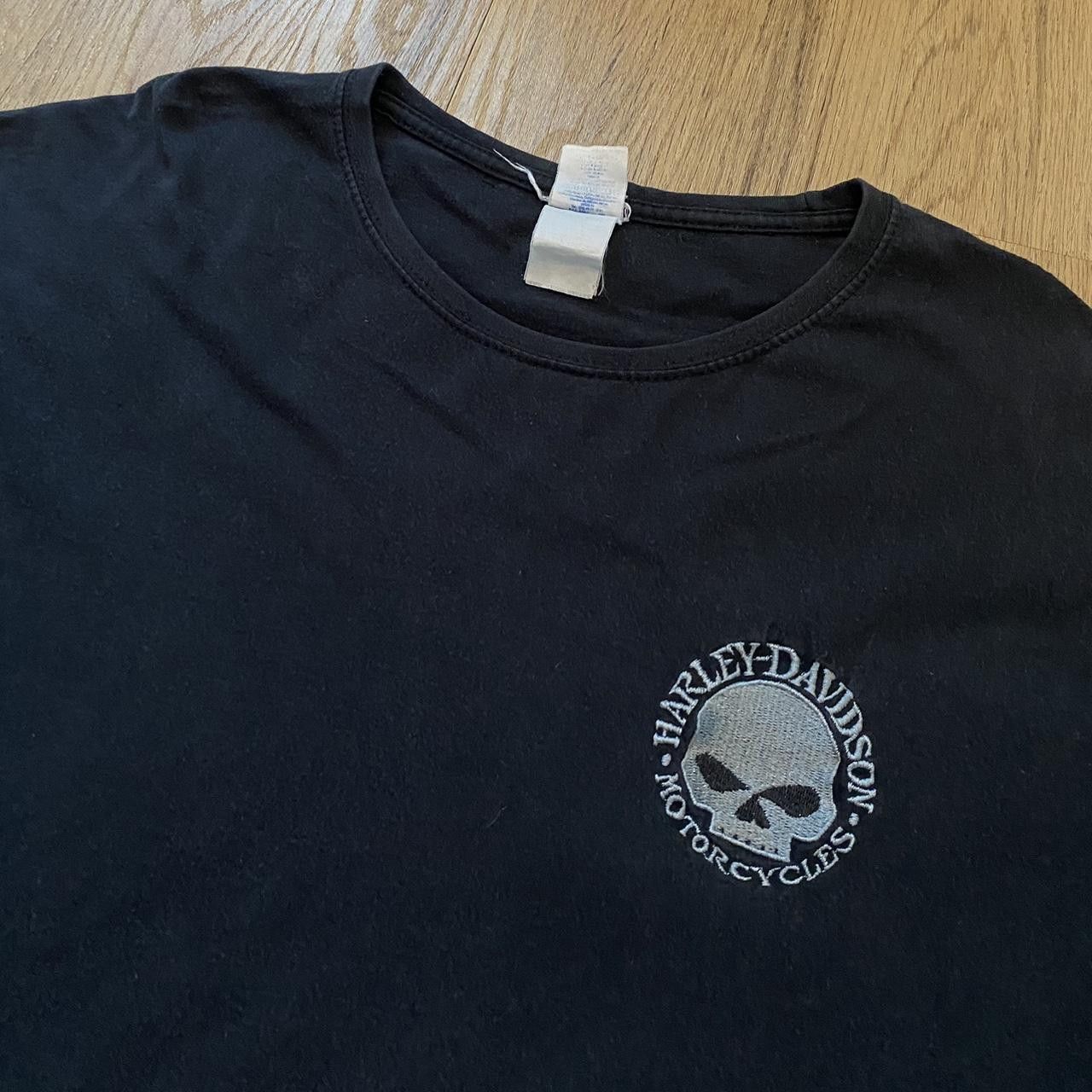 Harley Davidson Harley Davidson black streetwear tee Motorcycle Size US XL / EU 56 / 4 - 2 Thumbnail