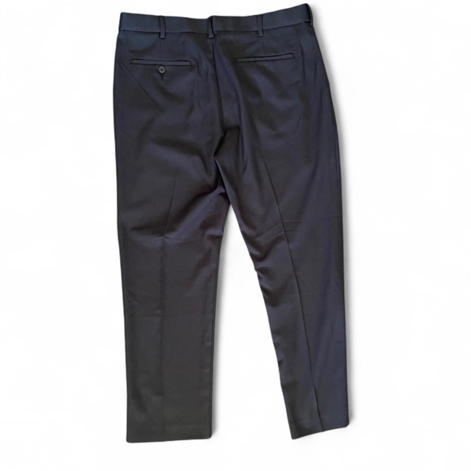 PGA Tour PGA Tour Men's Black Pants Straight Leg Trousers Size 36/30 Size 44R - 2 Thumbnail