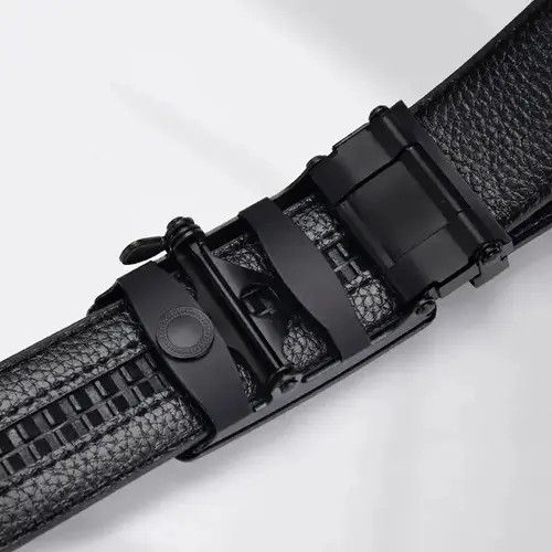 VIBE Genuine Leather New Style Pin Buckle Jeans Size ONE SIZE - 3 Thumbnail