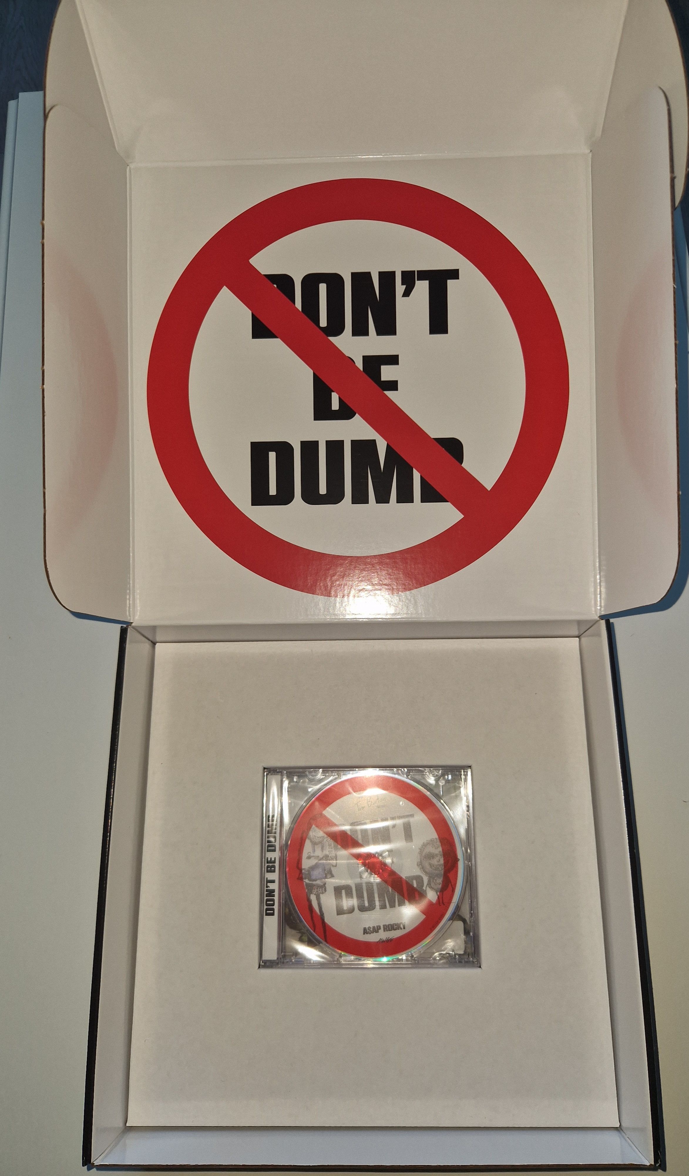 AWGE A$AP Rocky don't be dumb Rugahand Hoodie CD Box Set Medium Size US M / EU 48-50 / 2 - 5 Thumbnail