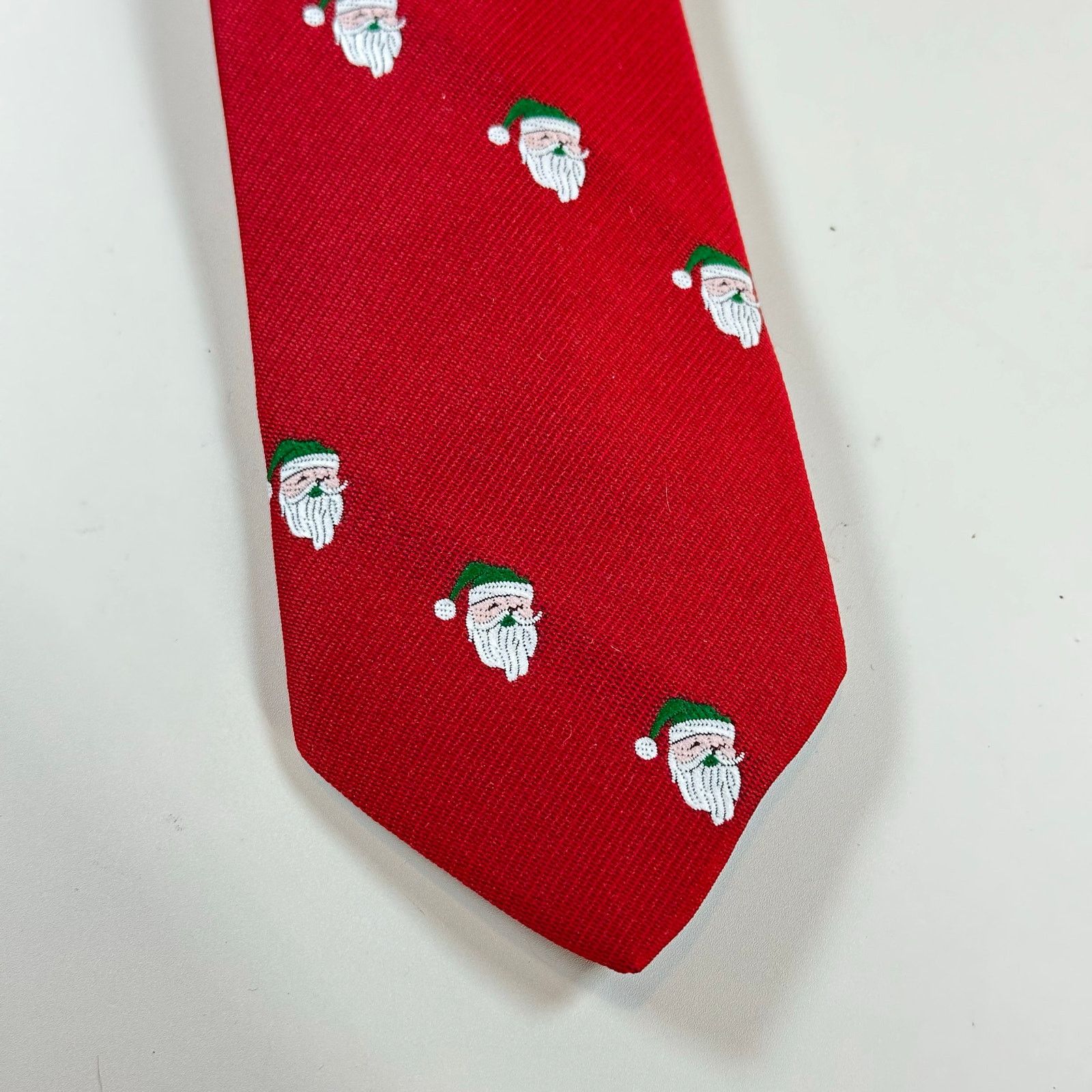 Other Cape Cod Neckwear Santa Claus Tie Red Christmas Holiday Size ONE SIZE - 1 Thumbnail