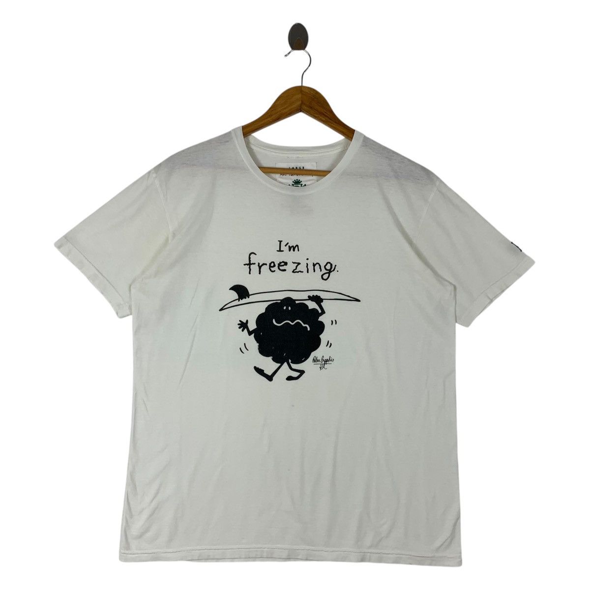 Beams Plus × Japanese Brand BEAMS X PALM GRAPHICS im freezing printed tee Size US L / EU 52-54 / 3 - 1 Thumbnail