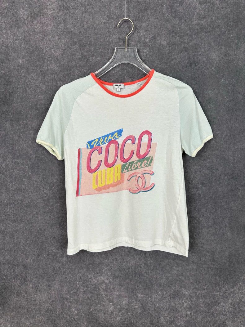Chanel Chanel Cuban series popular short sleeves Size M / US 6-8 / IT 42-44 - 1 Thumbnail