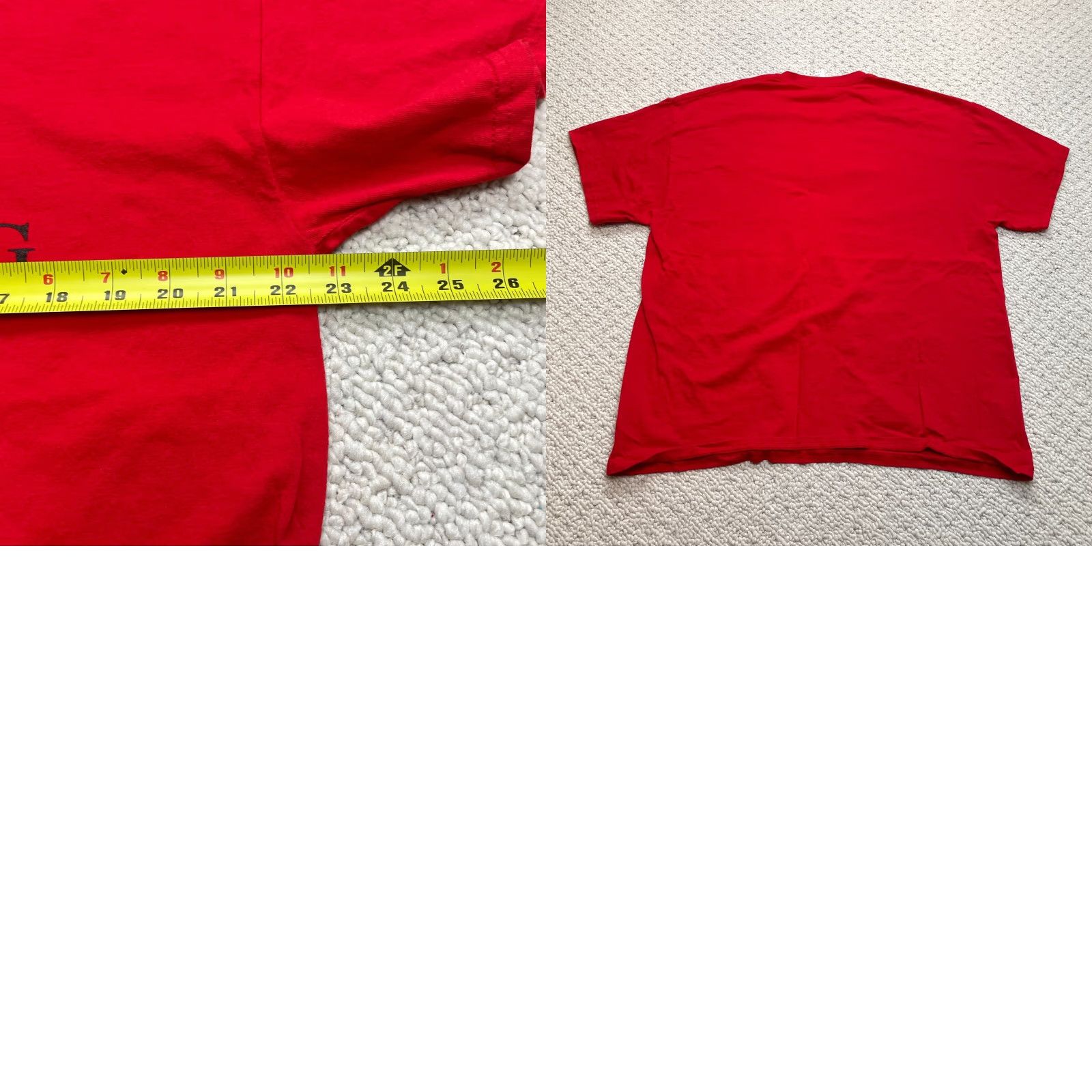Gildan Gildan Heavy Cotton Shirt Mens XL Red I Love Grambling State University Alumni Size US XL / EU 56 / 4 - 8 Thumbnail