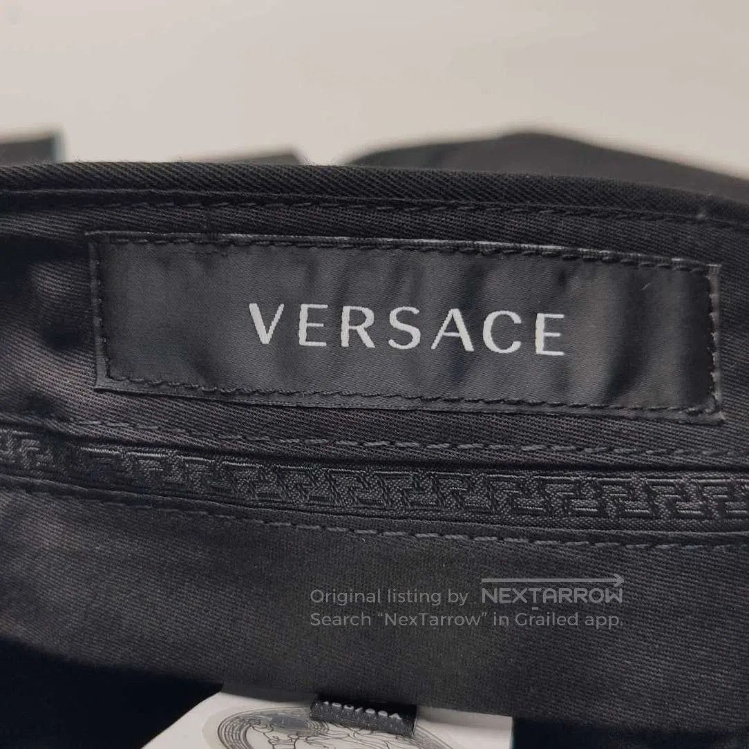 Versace Versace XL Gray Black Patterned Sweater. Size US XXL / EU 58 / 5 - 9 Thumbnail