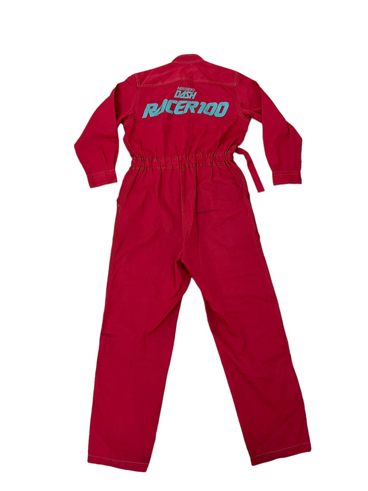 Japanese Brand Jumpsuit Vtg 90s Nisseki Dash Racer Overalls 5🟩2 Size US 32 / EU 48 - 2 Thumbnail